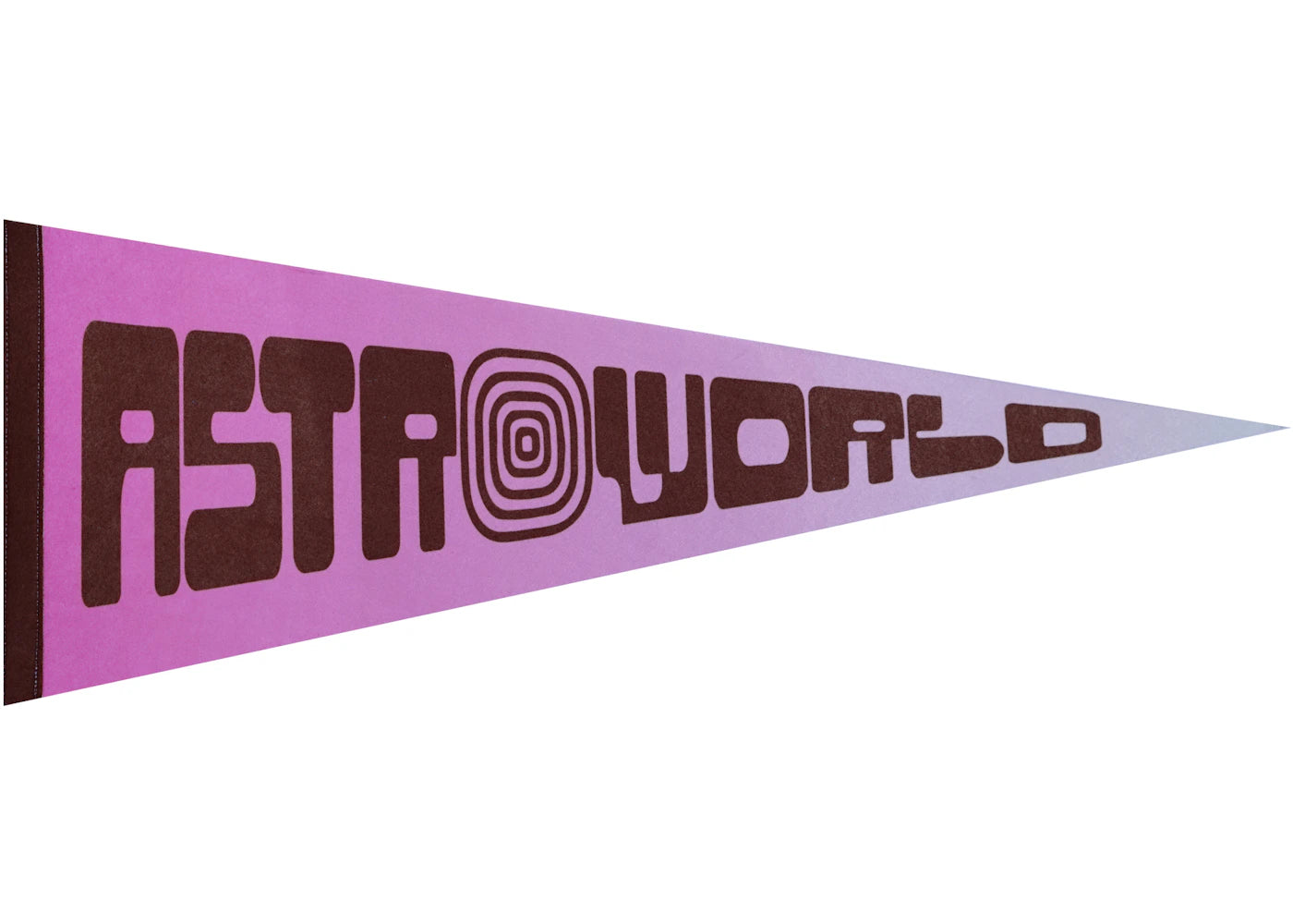 Travis Scott Astroworld Pennant Pink Gradient