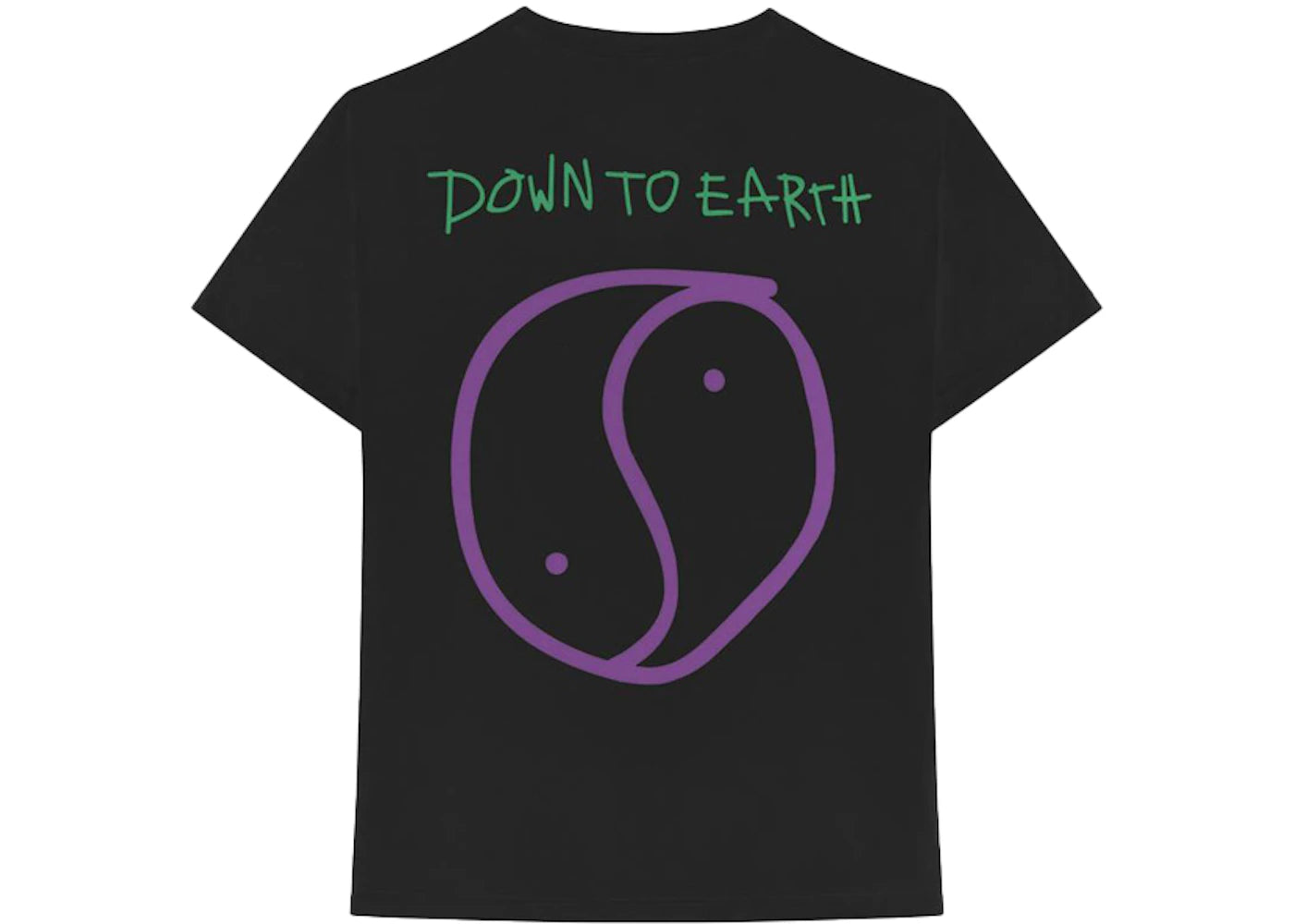 Travis Scott Astroworld Happy Face Tee Black