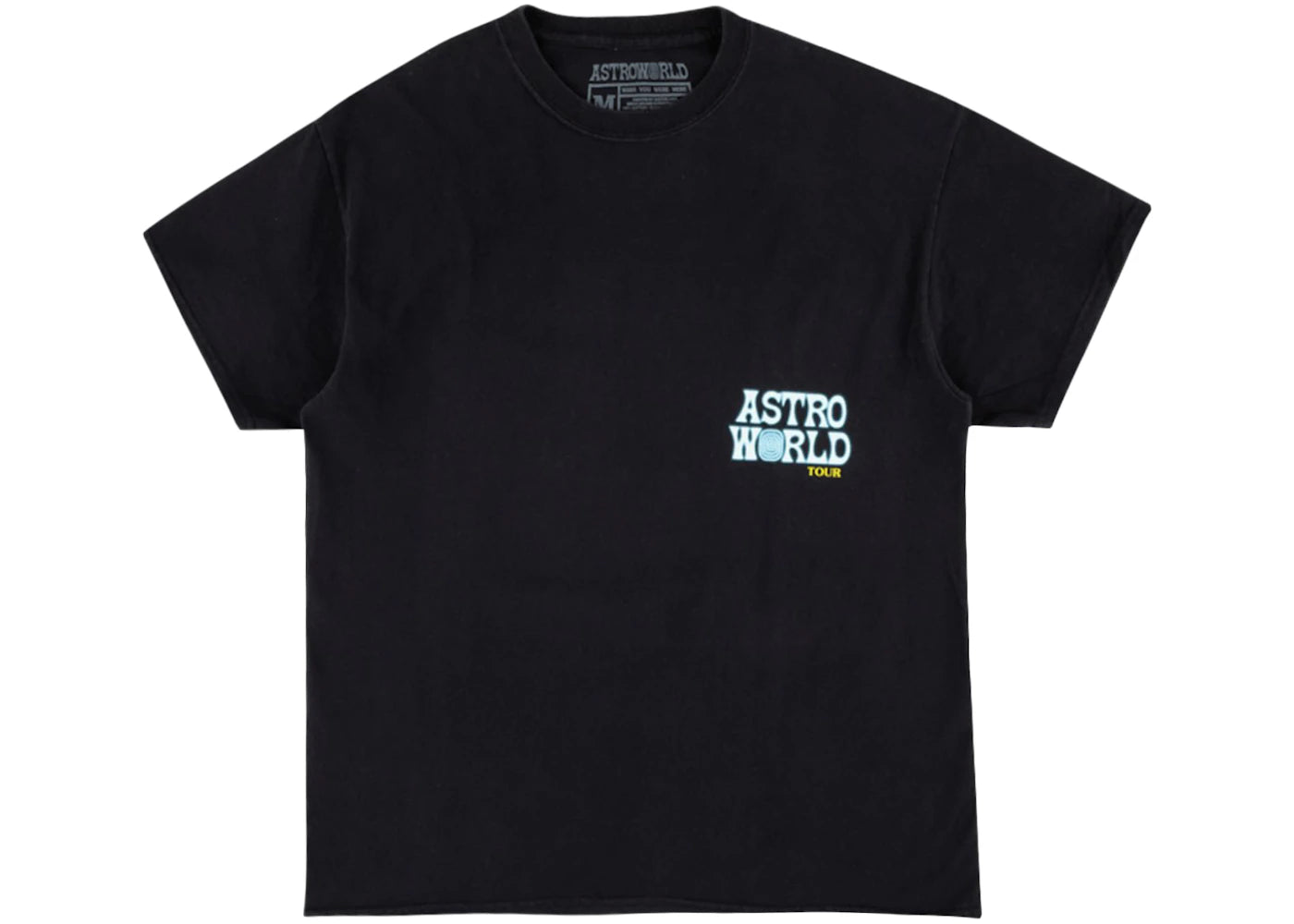 Travis Scott Astroworld Teddy Bear T-Shirt Black