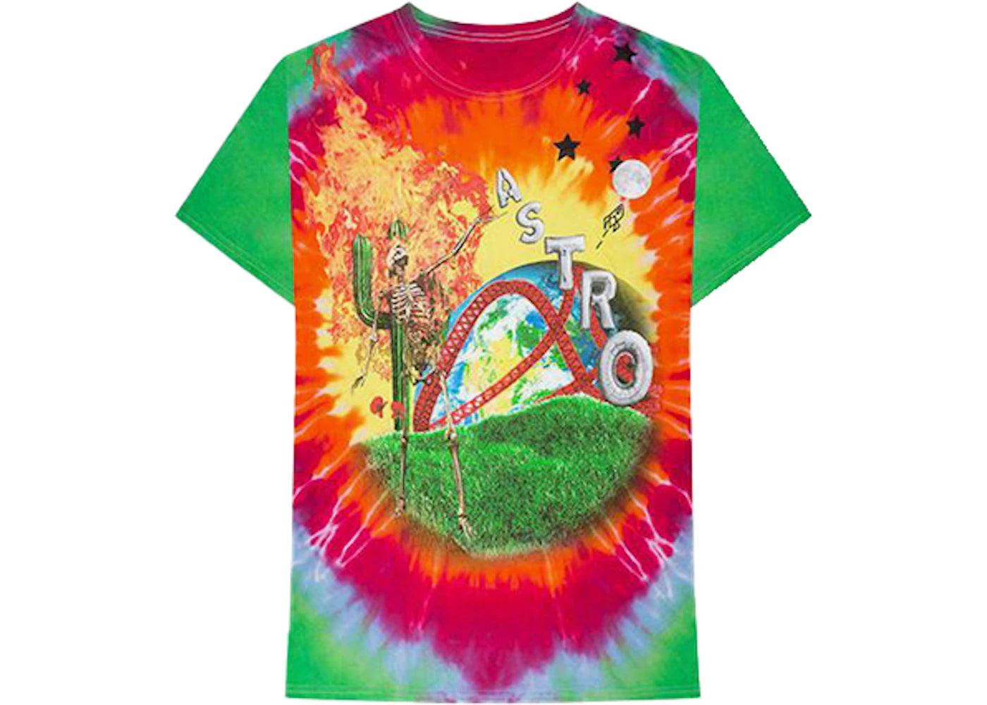 Travis Scott Astroworld Smiley Tee Multi