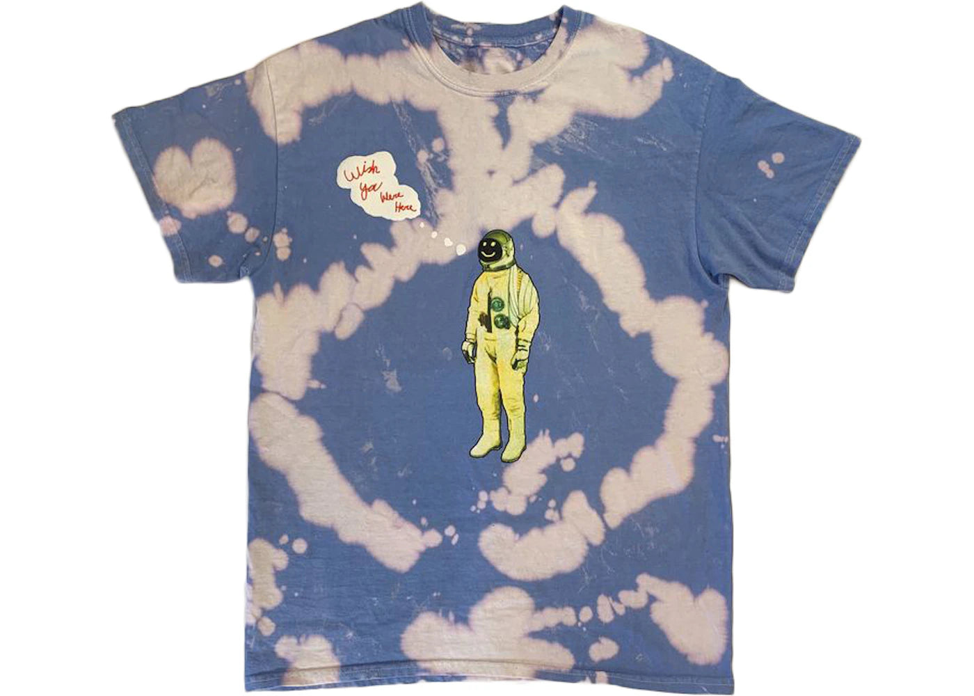 Travis Scott Astroworld Tour Astronaut Tee Tie Dye