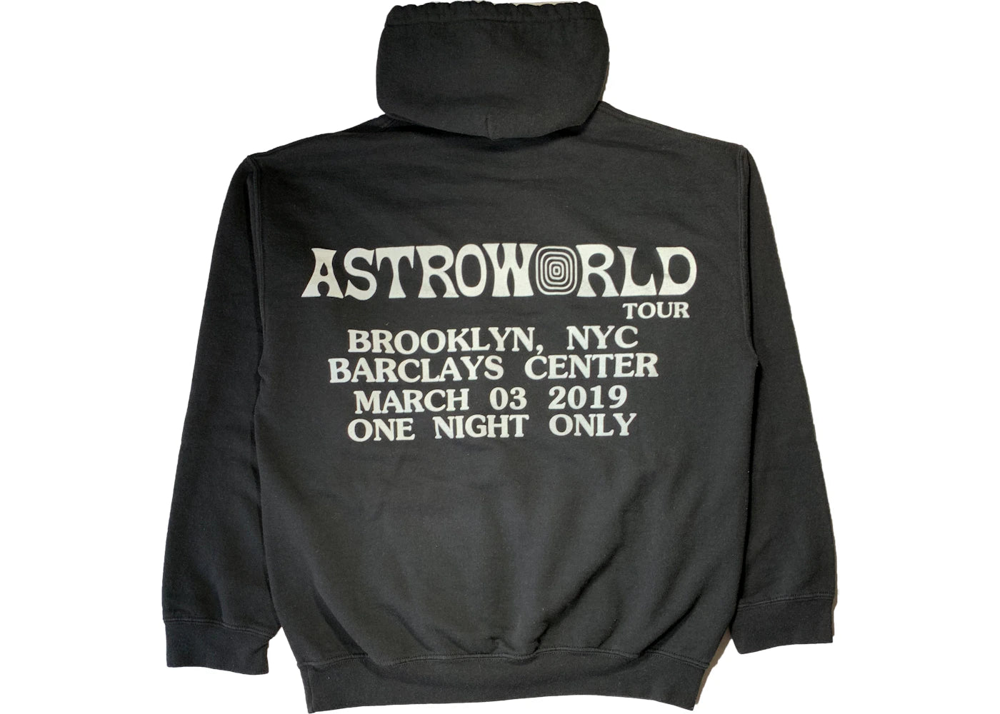Travis Scott Astroworld Tour Gimmie The Loot Barclays Hoodie Black