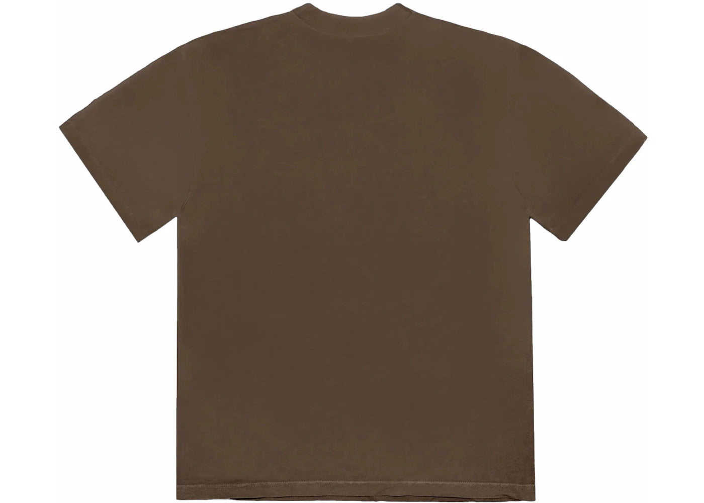 Travis Scott Blackout Tee Brown
