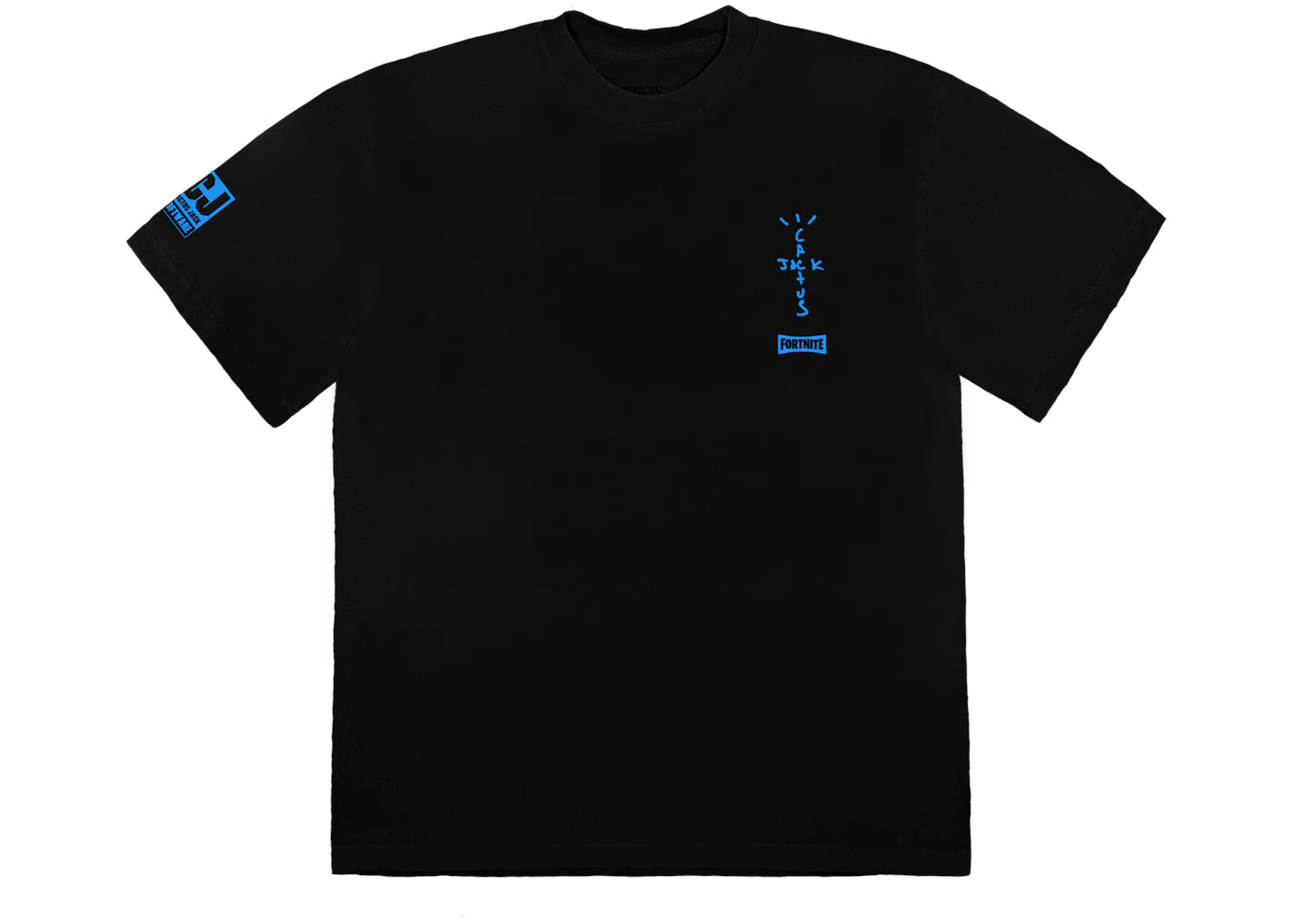 Travis Scott CJ Portal T-shirt Black