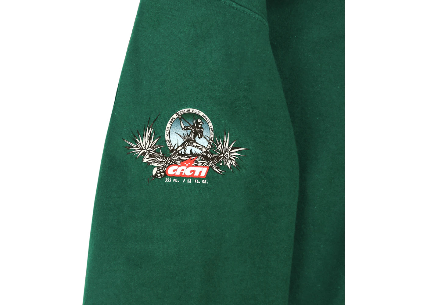 Travis Scott Cacti Icon Heritage Crewneck Green