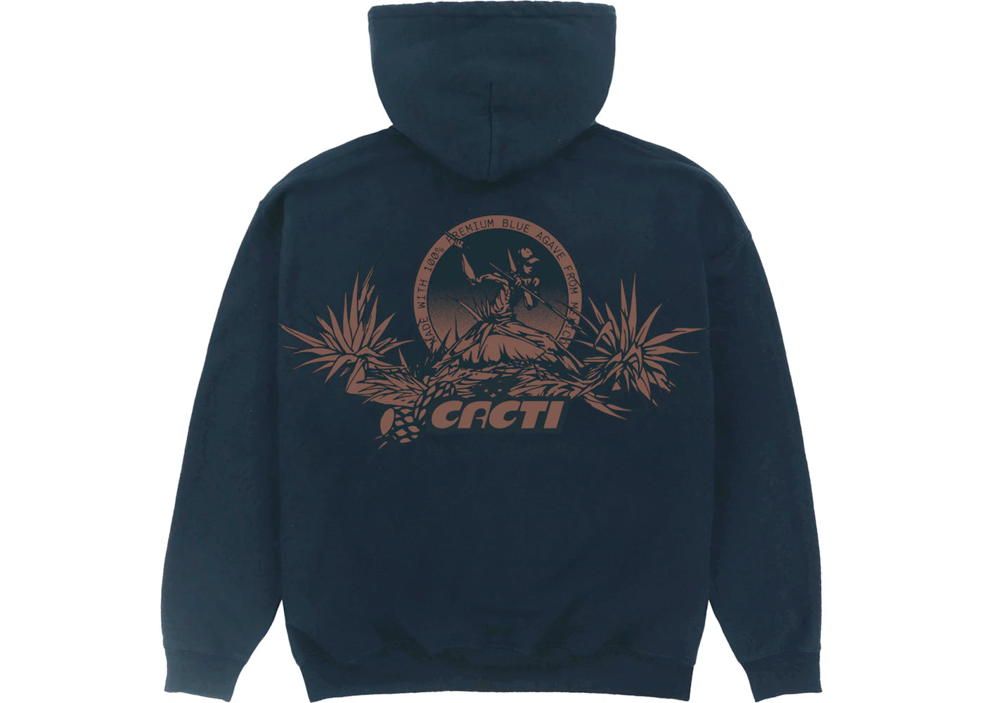 Travis Scott Cacti Icon Heritage Hoodie Navy