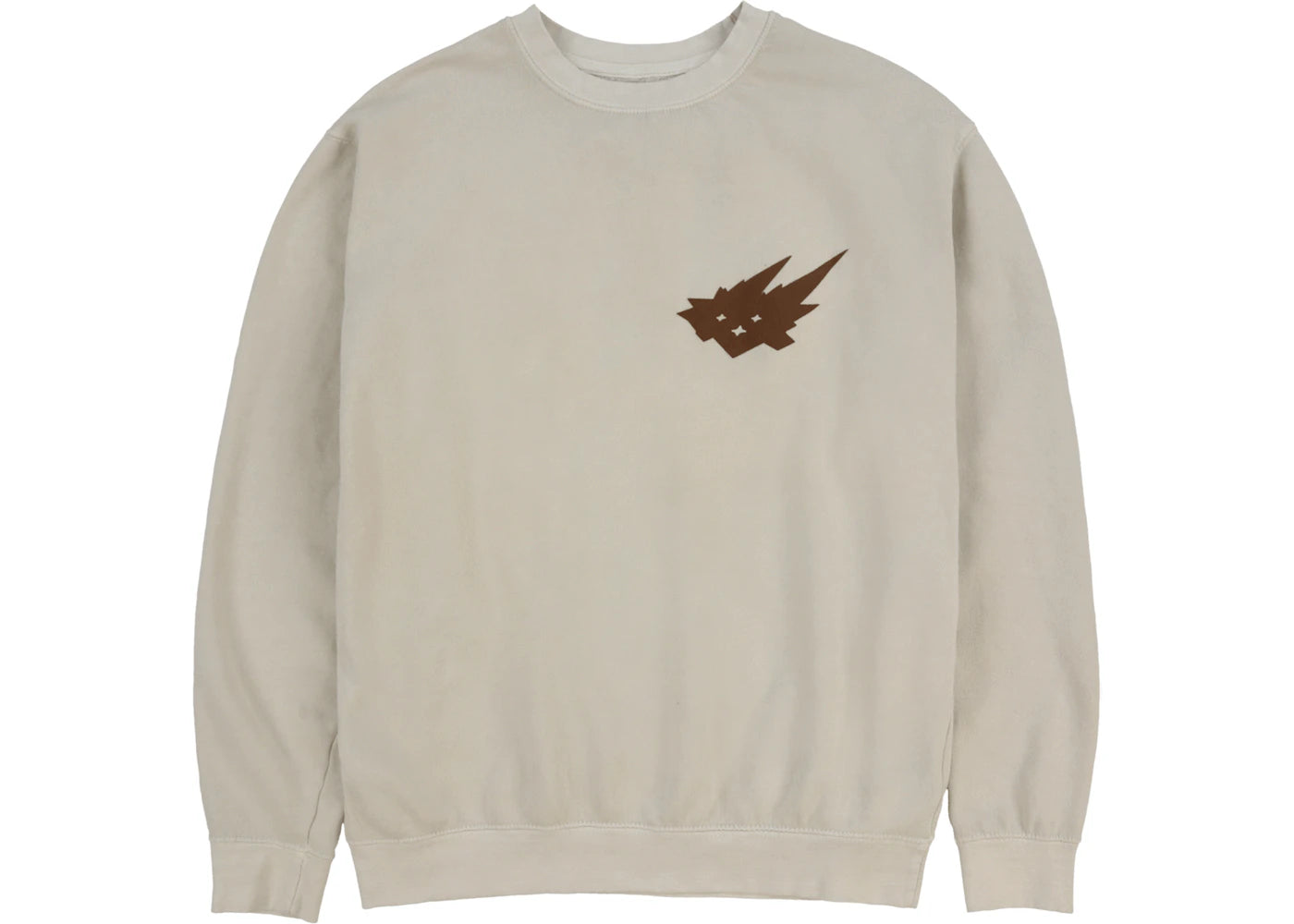 Travis Scott Cacti Mono Heritage Crewneck Grey