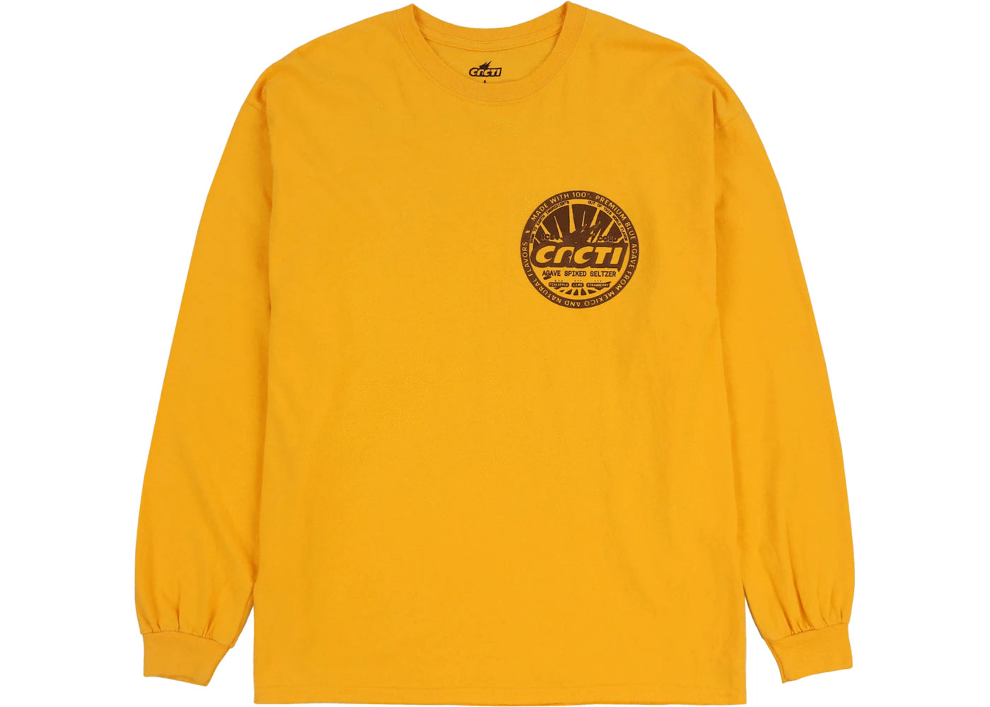 Travis Scott Cacti Mono Seal Heritage L/S Tee Gold