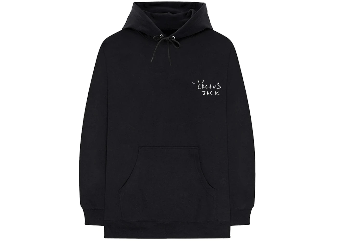 Travis Scott Cactus Jack Airbrush Hoodie Black