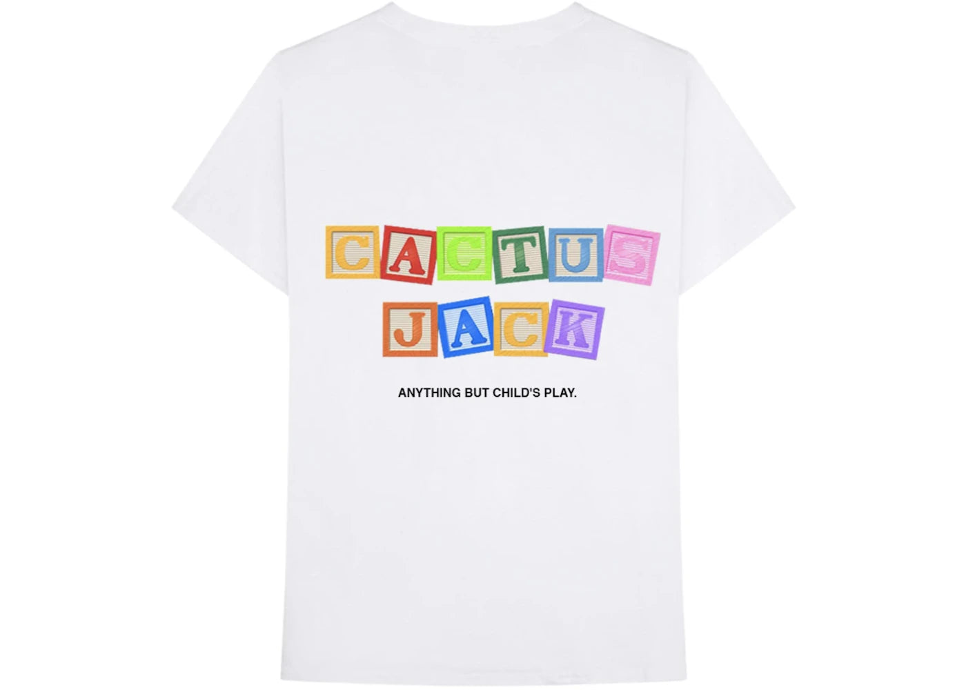 Travis Scott Cactus Jack Child's Play T-shirt White