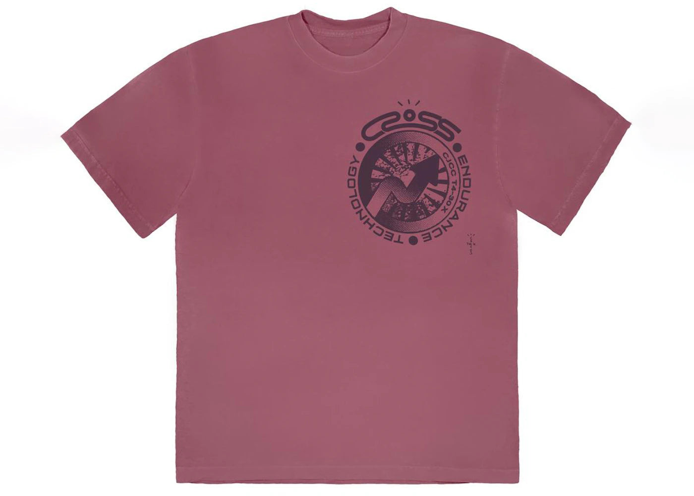 Travis Scott Cactus Jack Cross Tech Tee II Washed Purple