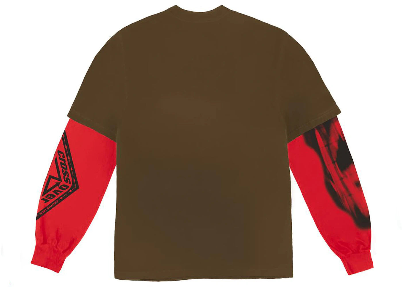 Travis Scott Cactus Jack Crossover Longsleeve Tee Brown