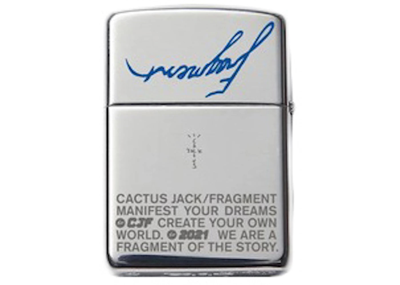 Travis Scott Cactus Jack For Fragment Zippo Lighter Multi