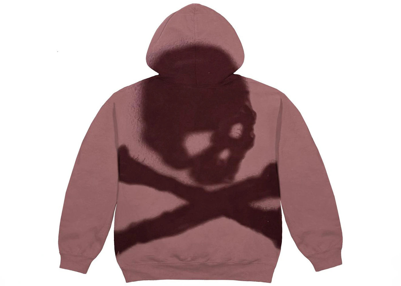 Travis Scott Cactus Jack For Mastermind Skull Zip Up Hoodie Mauve