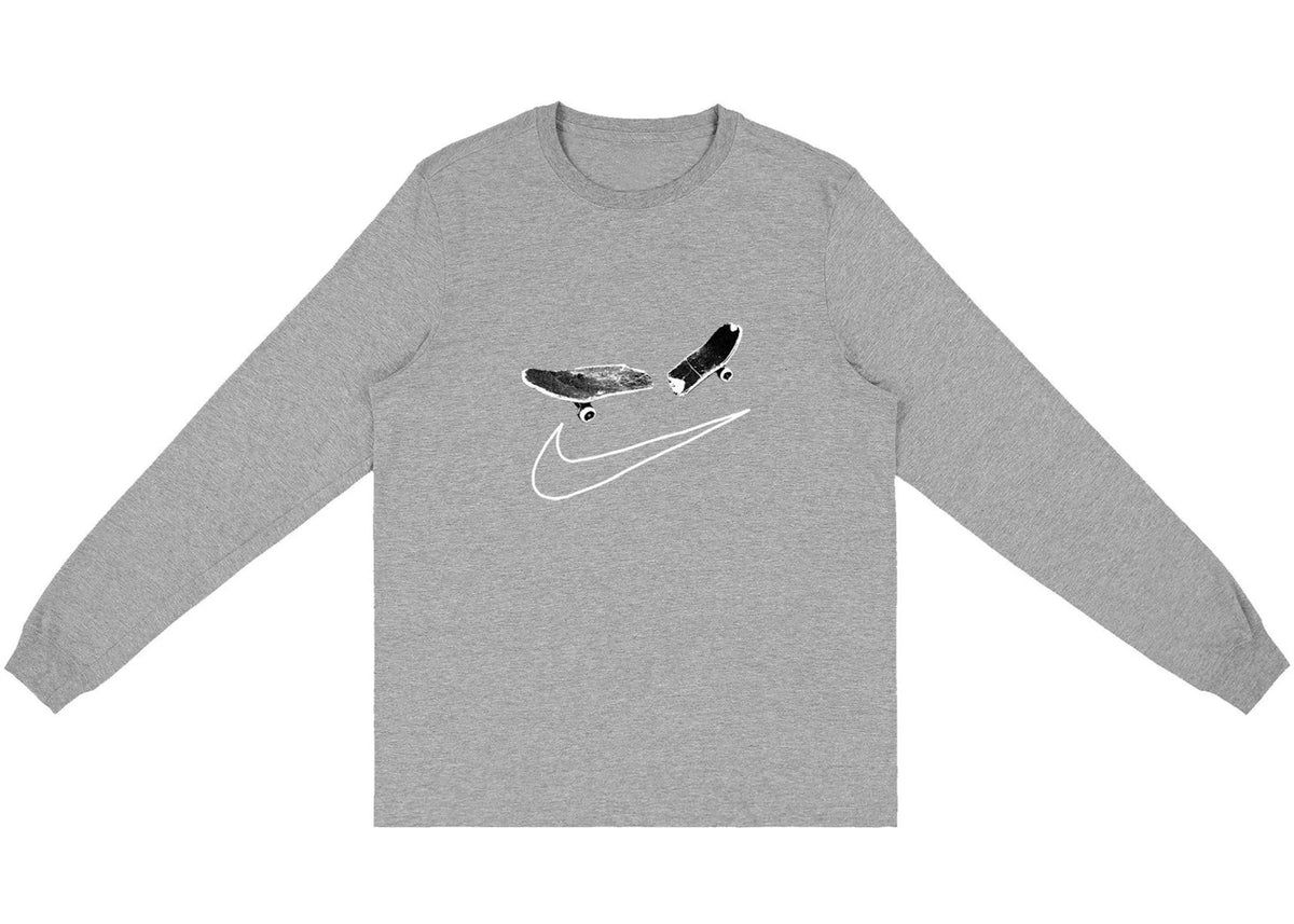 Travis Scott Cactus Jack For Nike SB Longsleeve T-Shirt II Grey