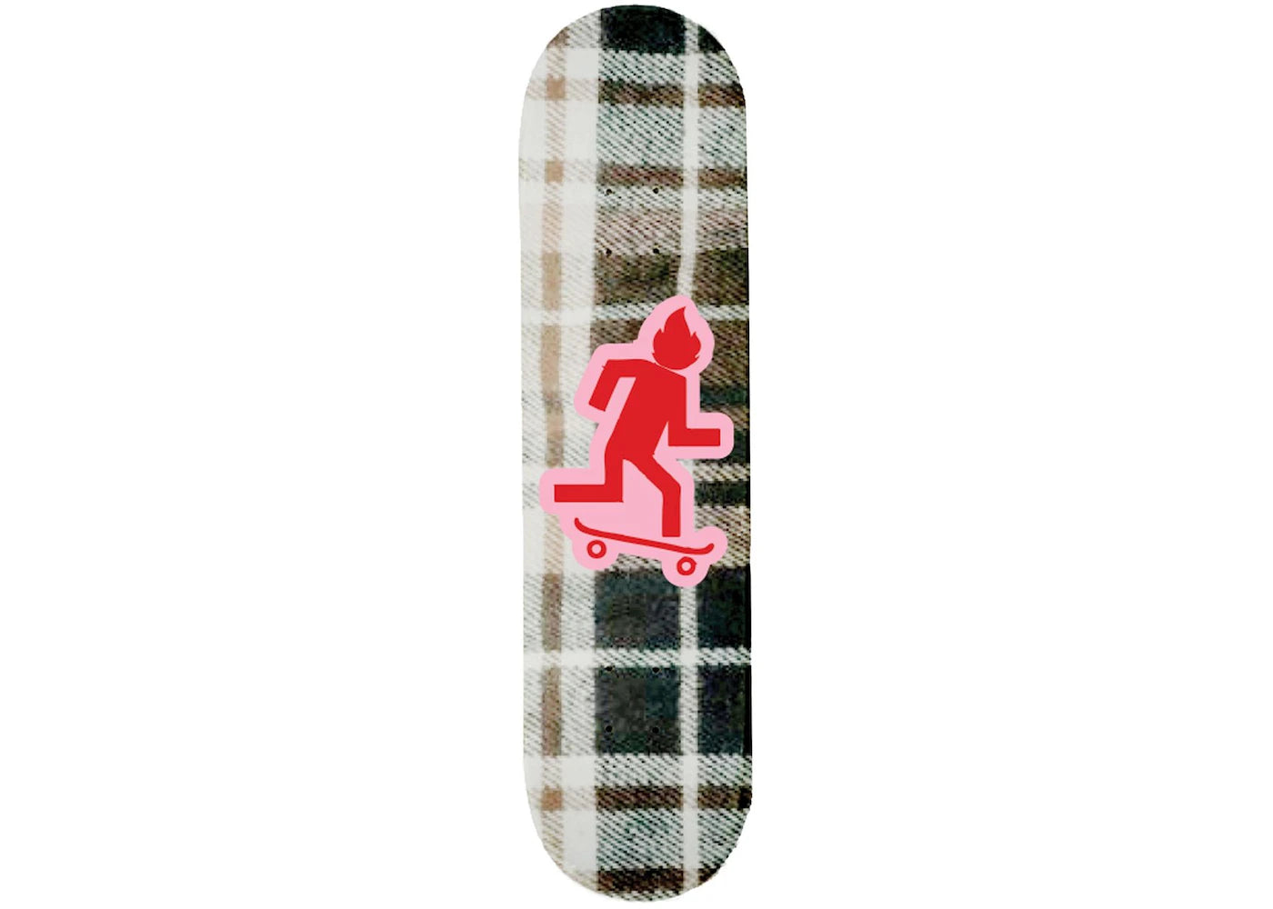 Travis Scott Cactus Jack Plaid Skateboard Deck