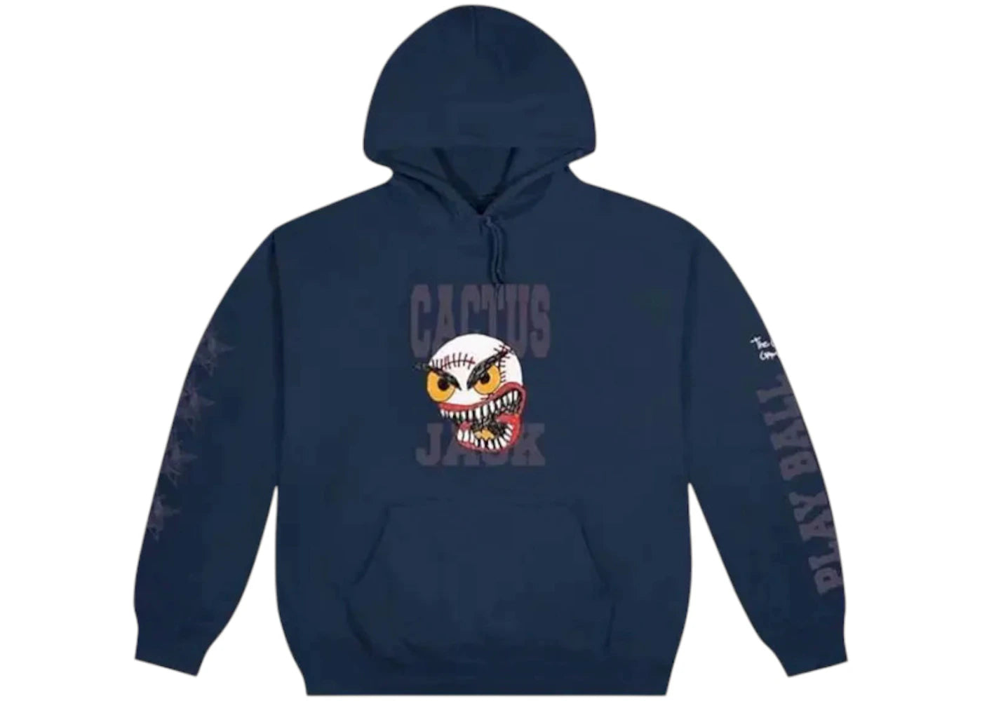 Travis Scott Cactus Jack Play Ball Hoodie Black