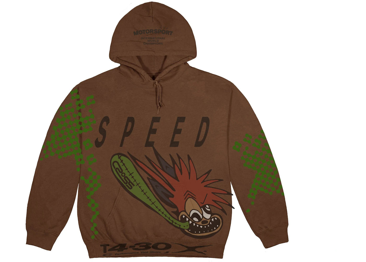 Travis Scott Cactus Jack Speed Hoodie Brown
