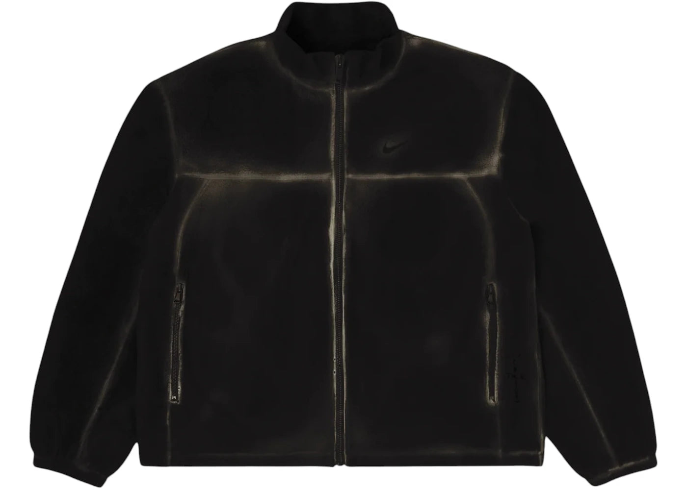 Travis Scott Cactus Jack x Fragment x Nike Fleece Zip Jacket Black