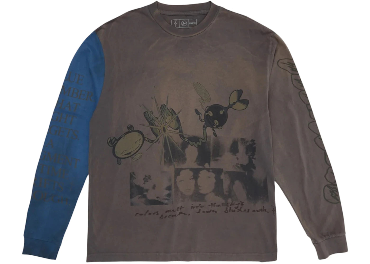 Travis Scott Cactus Jack x Fragment x Takashi Murakami Drift Longsleeve Multicolor