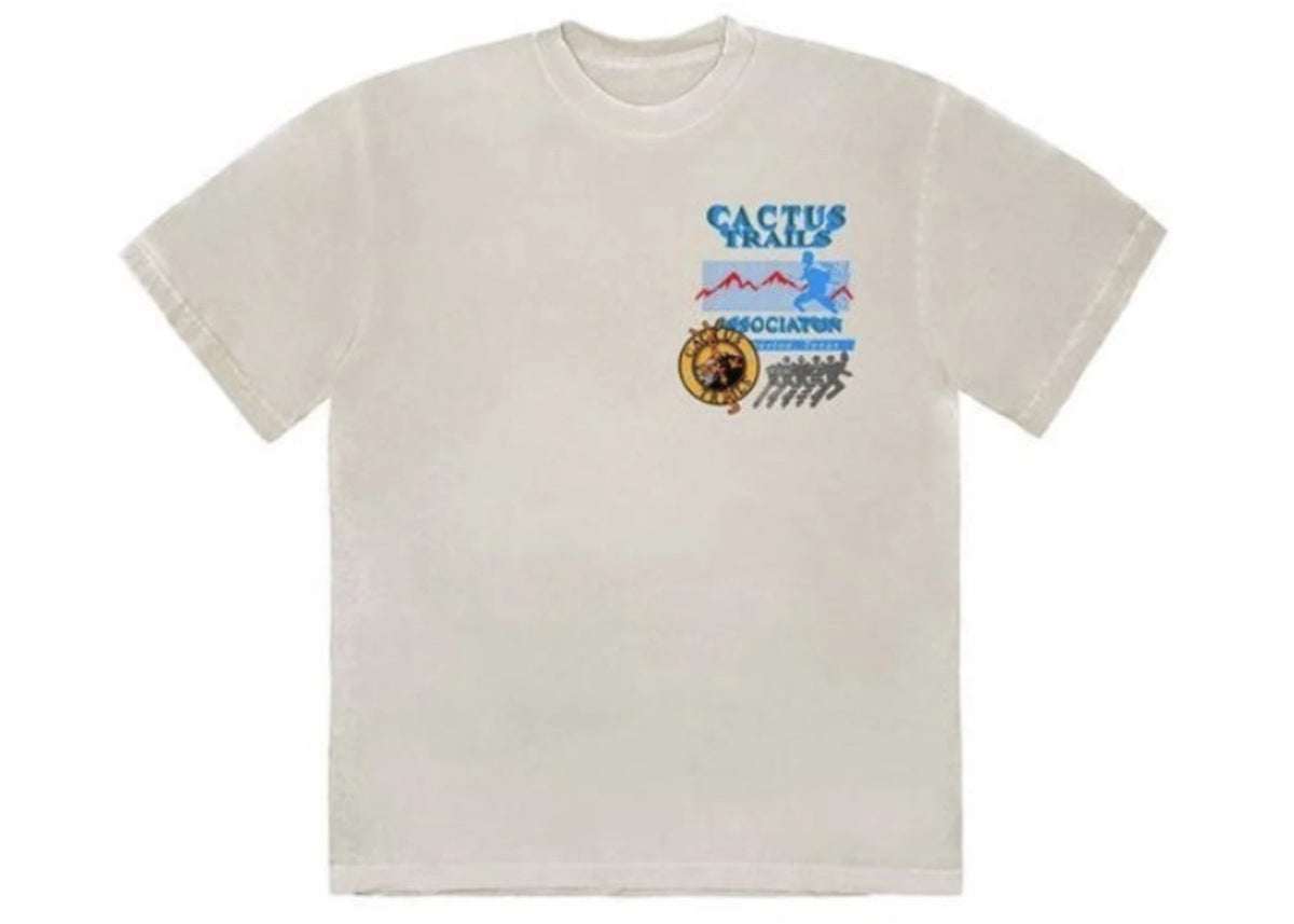 Travis Scott Cactus Trails Assn T-shirt Cream