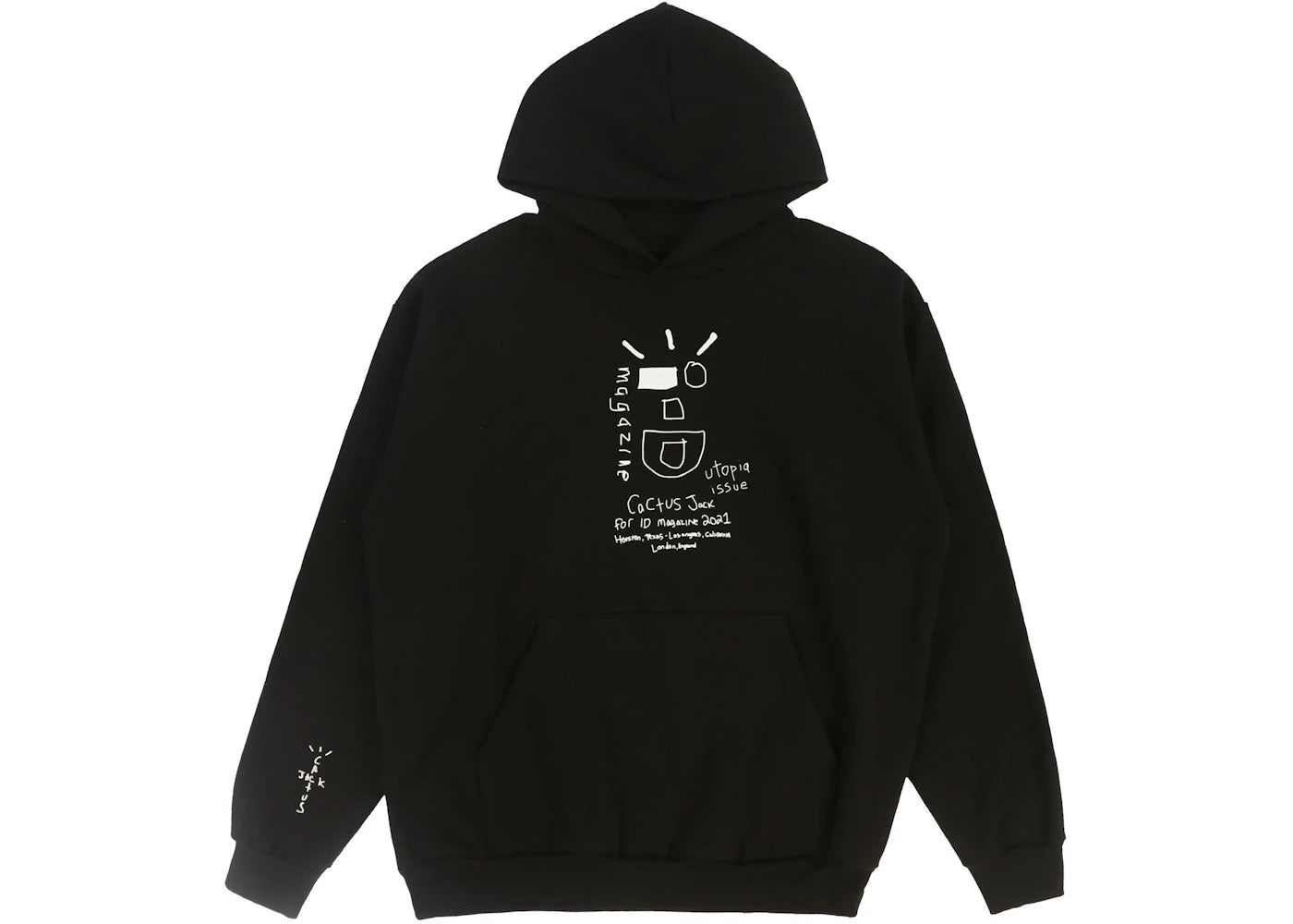 Travis Scott Cactus Wink Hoodie Black