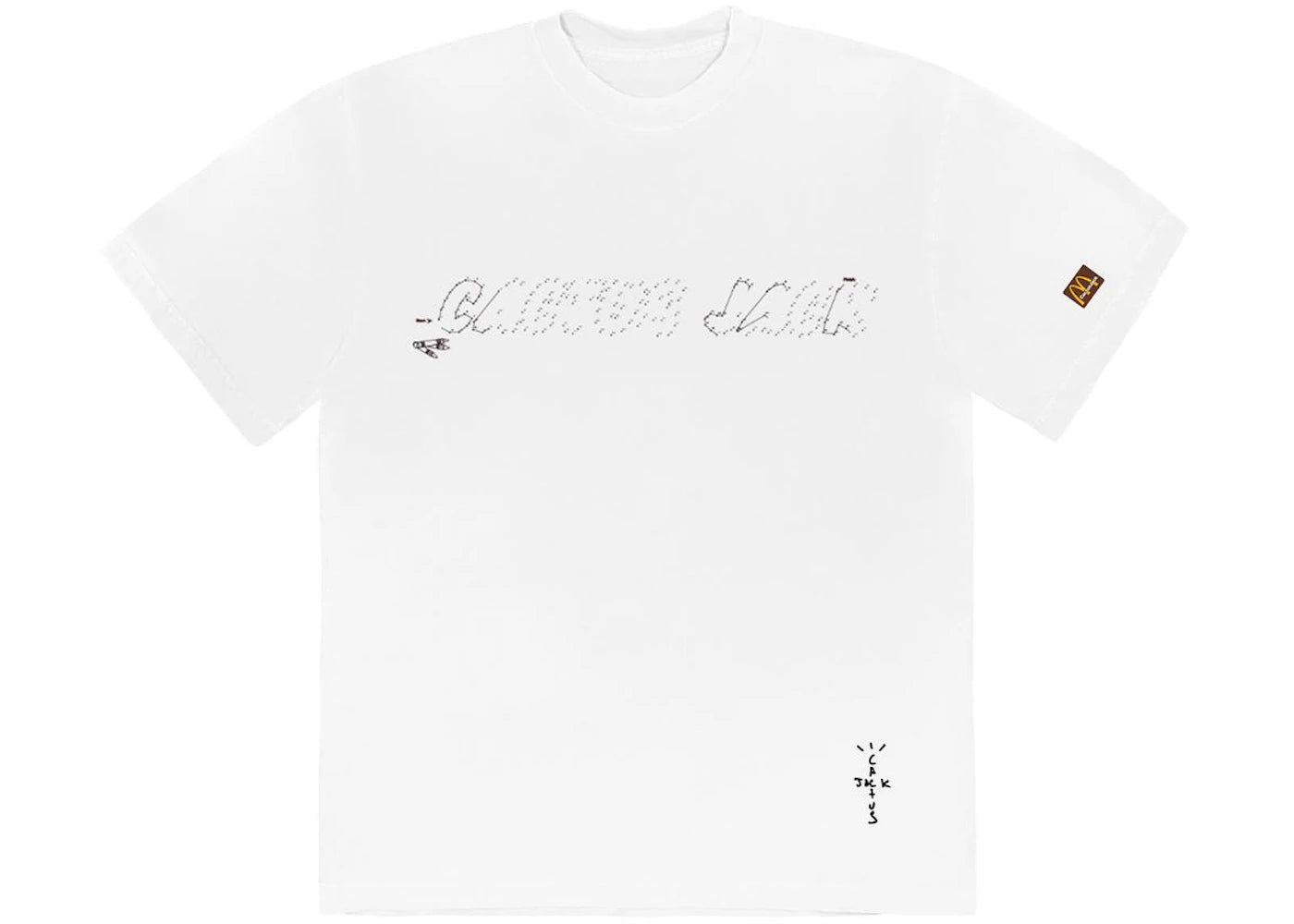 Travis Scott Connect The Dots T-shirt White