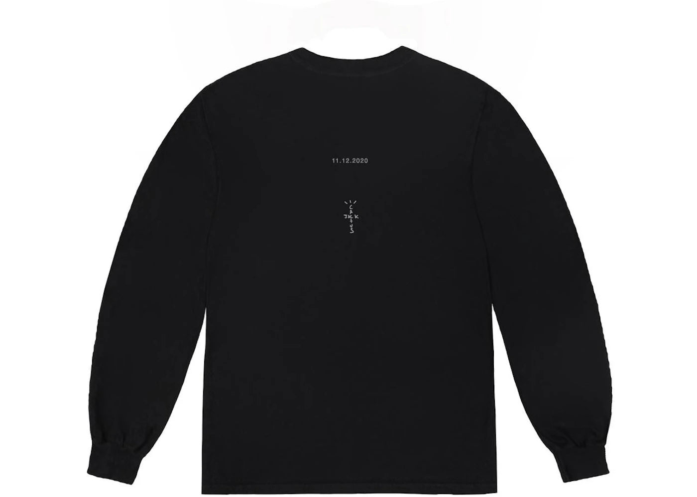 Travis Scott Corrupted L/S T-shirt Black