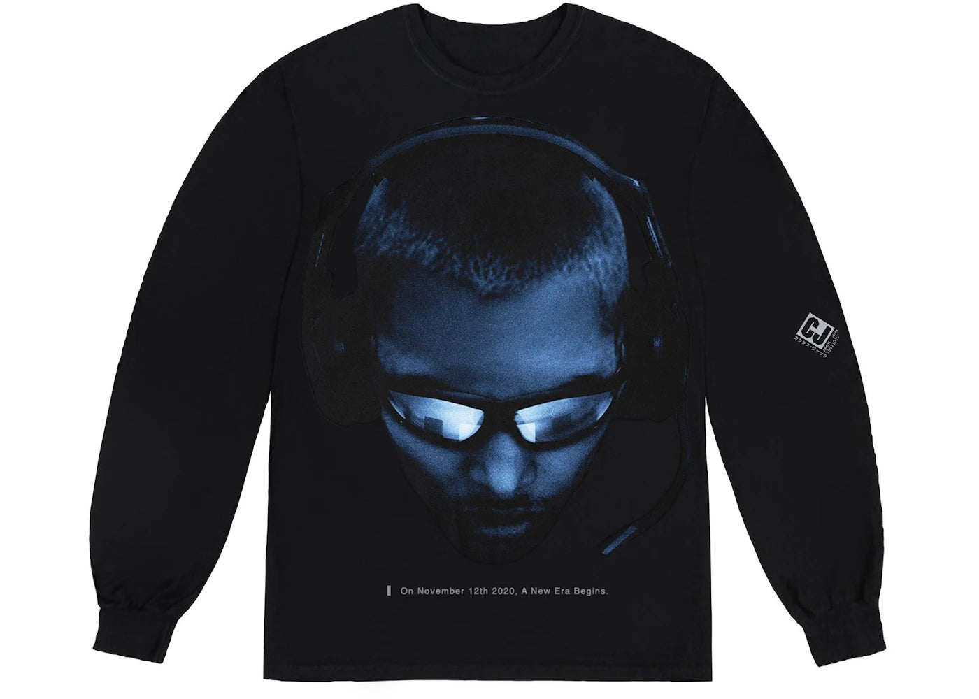 Travis Scott Corrupted L/S T-shirt Black