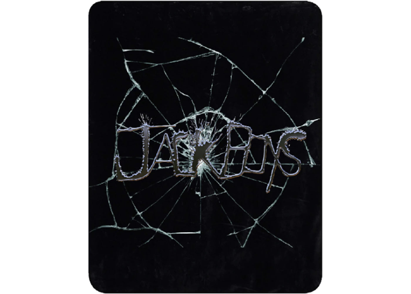 Travis Scott Jack Boys Cracked Blanket Black