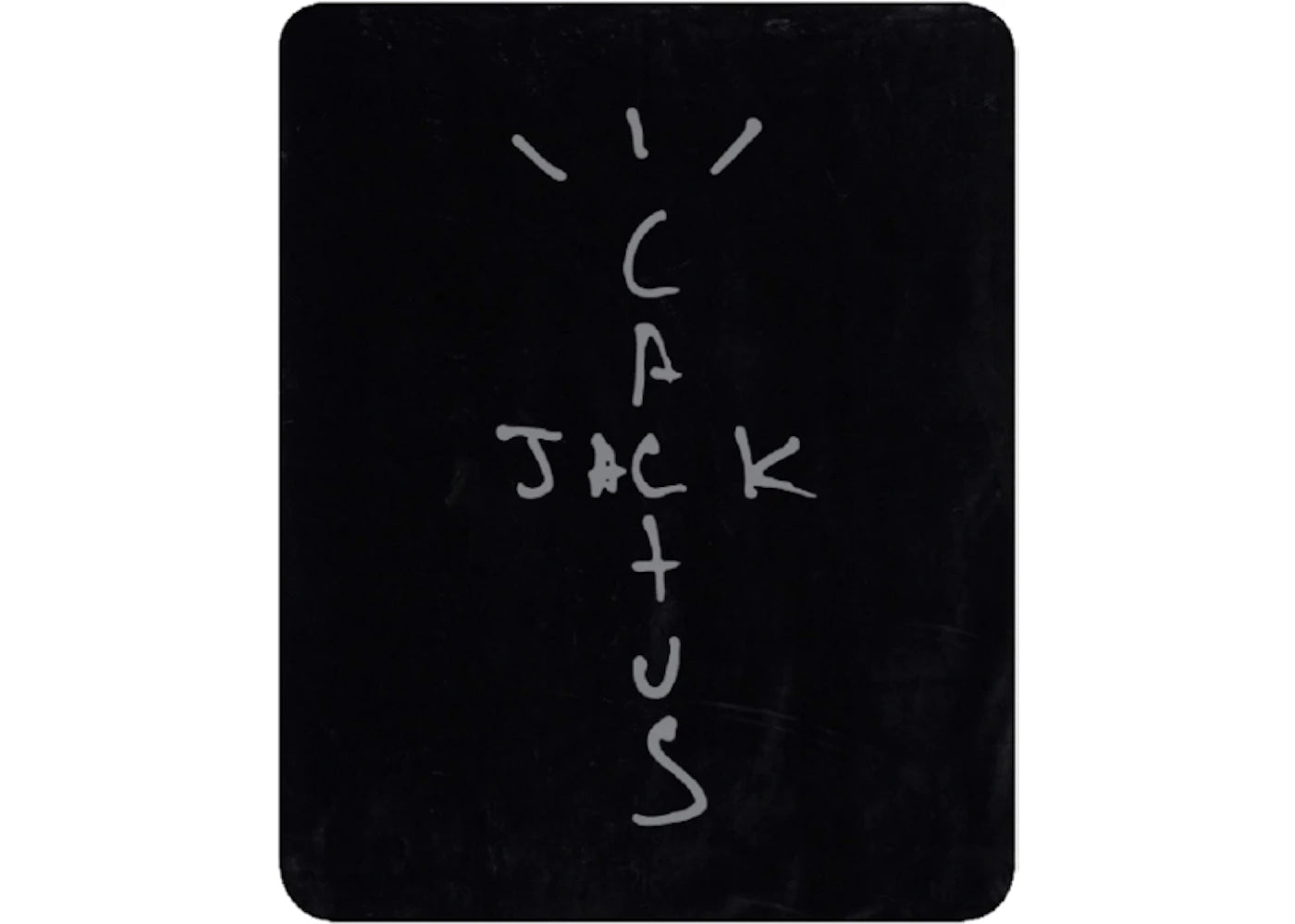 Travis Scott Jack Boys Cracked Blanket Black