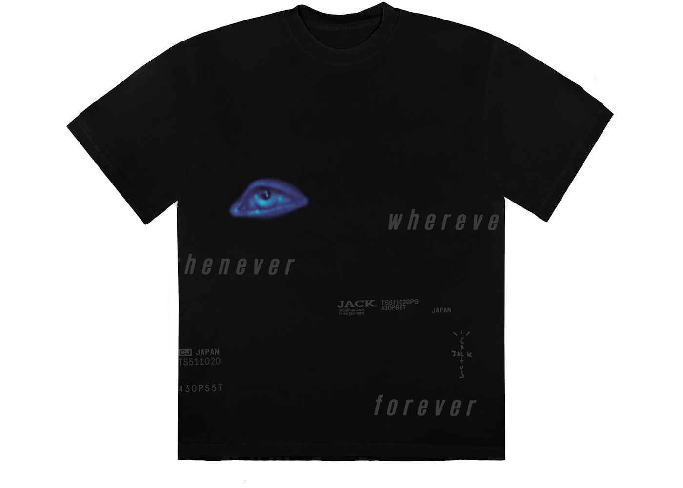 Travis Scott Digital Eye II T-shirt Black