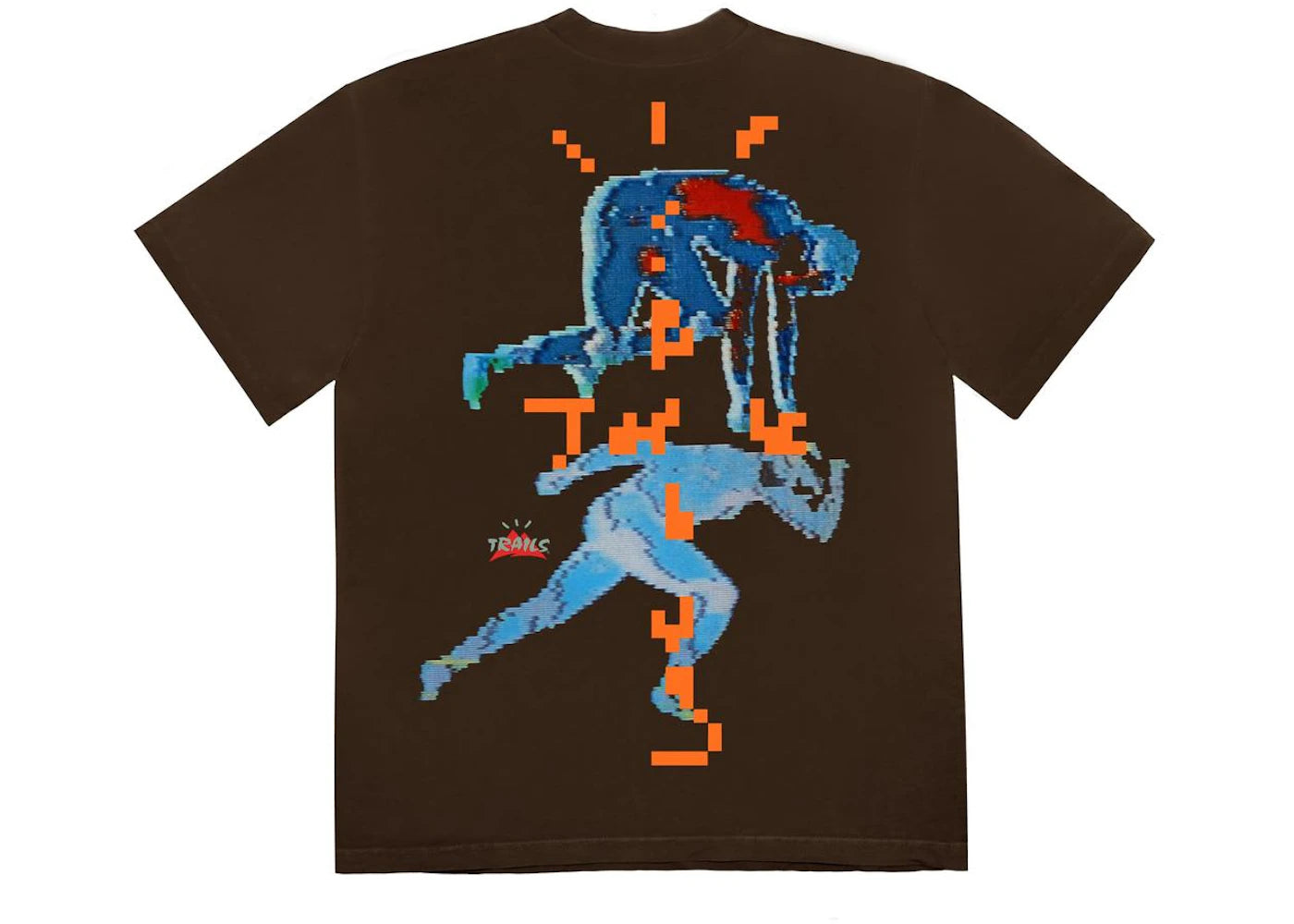 Travis Scott Digital T-shirt Brown
