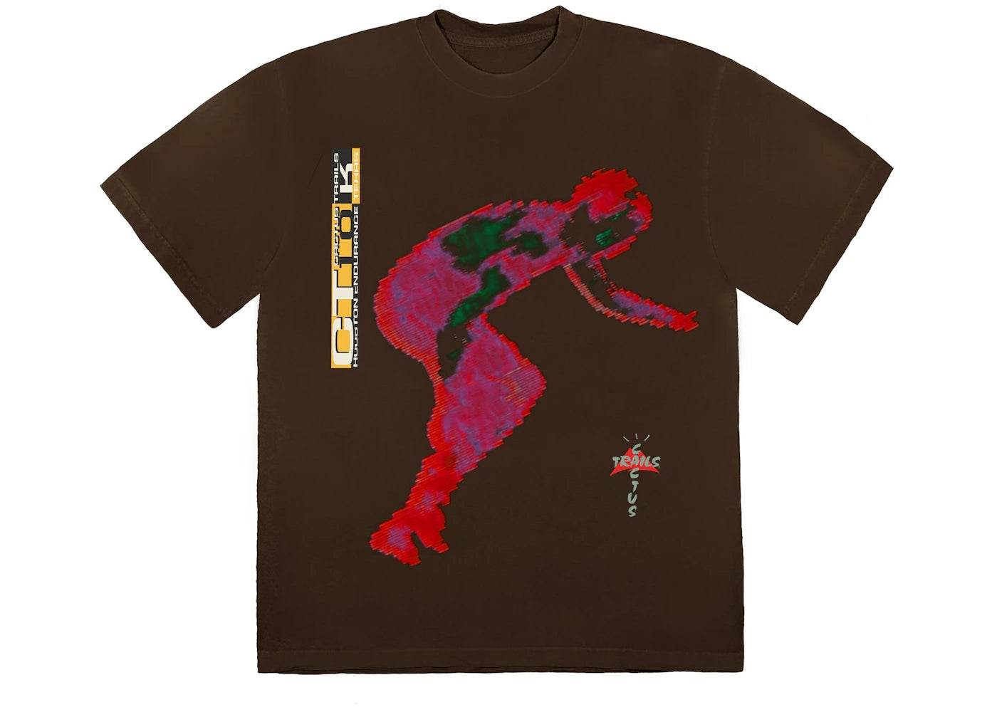 Travis Scott Digital T-shirt Brown