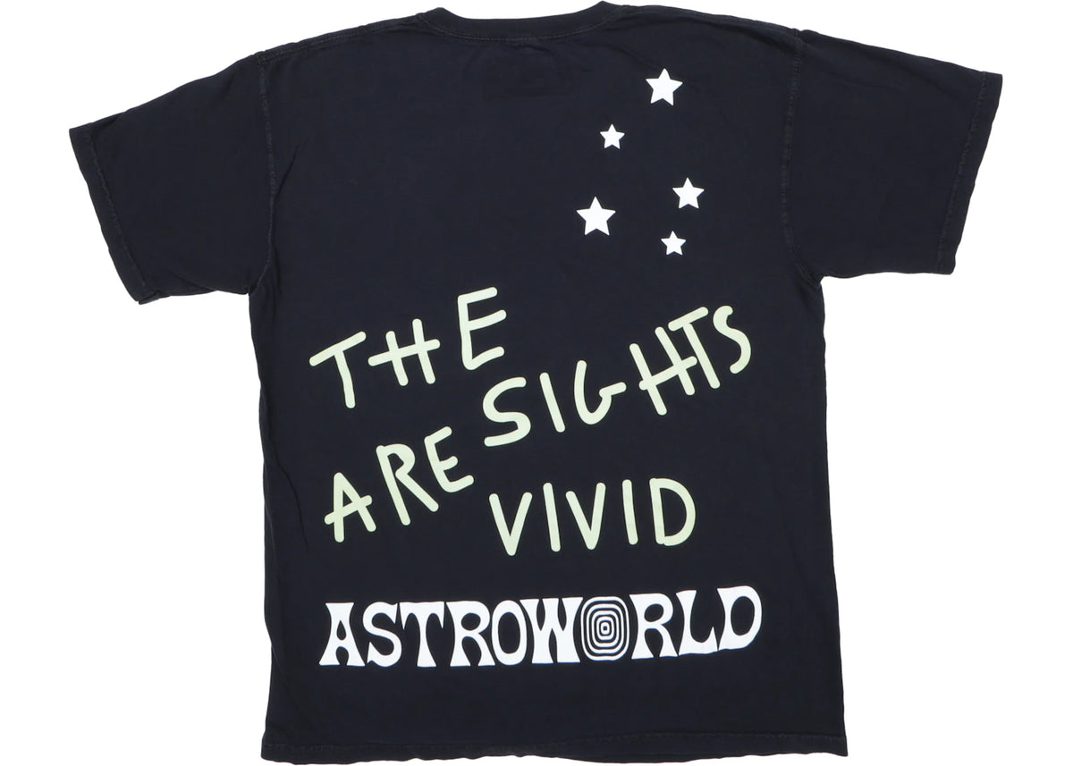 Travis Scott Enjoy The Ride Glow Tee Black