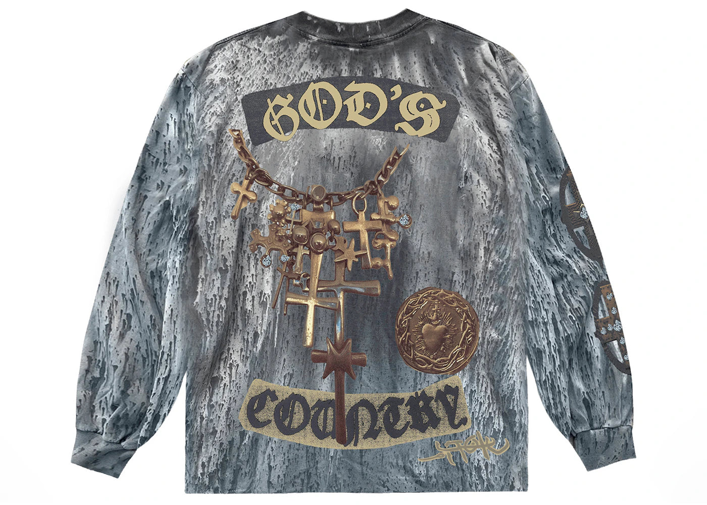 Travis Scott Utopia God's Country L/S Tee Multicolor