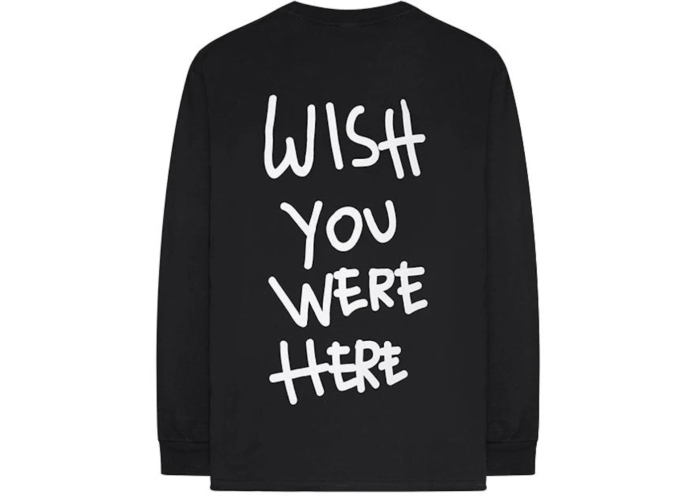 Travis Scott Greetings From L/S T-shirt Black