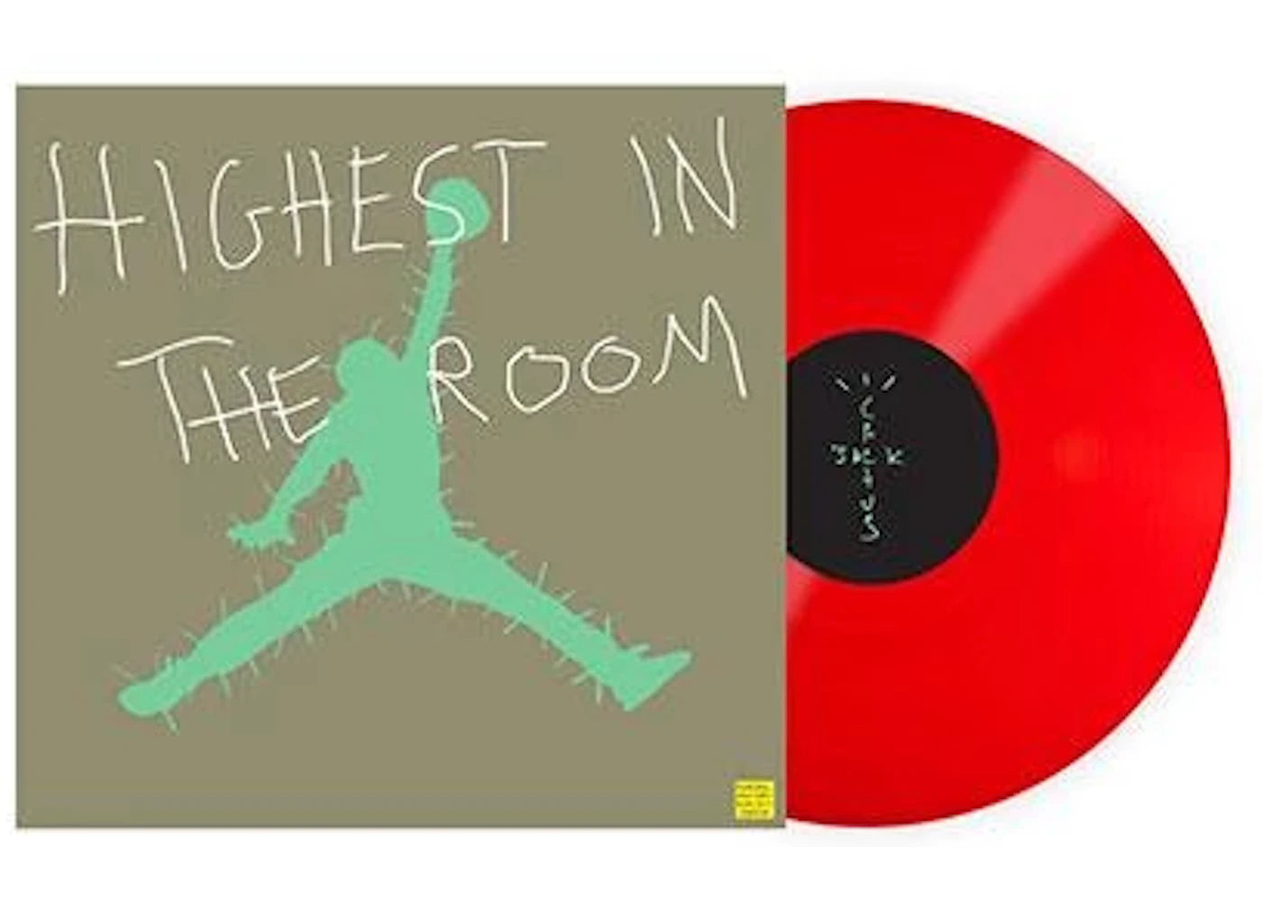 Travis Scott Highest In The Room CJ AJ Vinyl Red