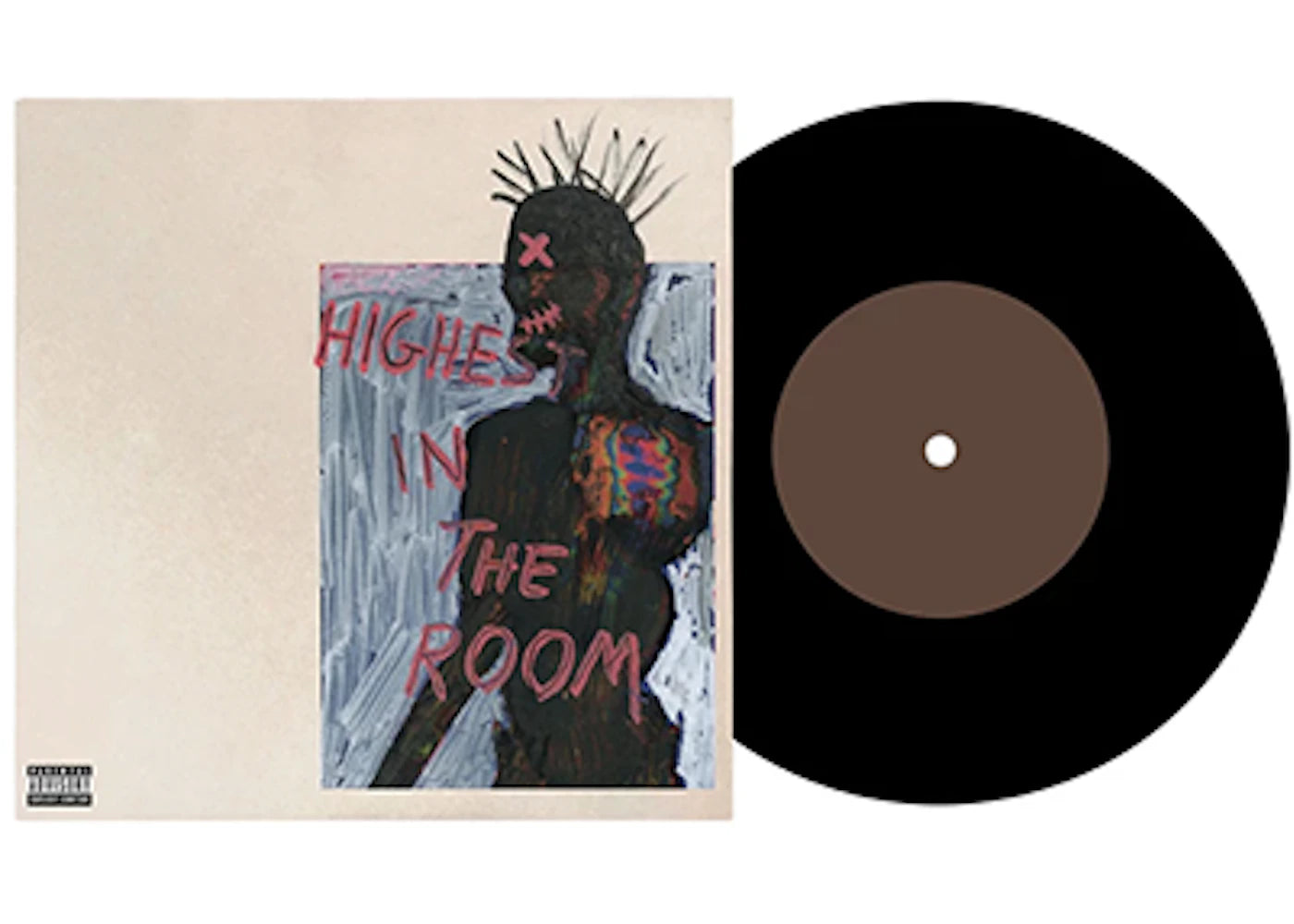 Travis Scott Highest In The Room Cover II Vinyl Multi