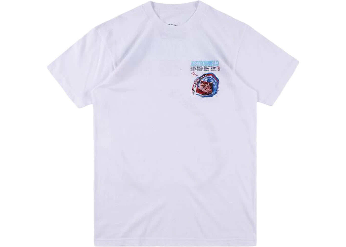 Travis Scott I Don't Wanna Wake Up T-Shirt White