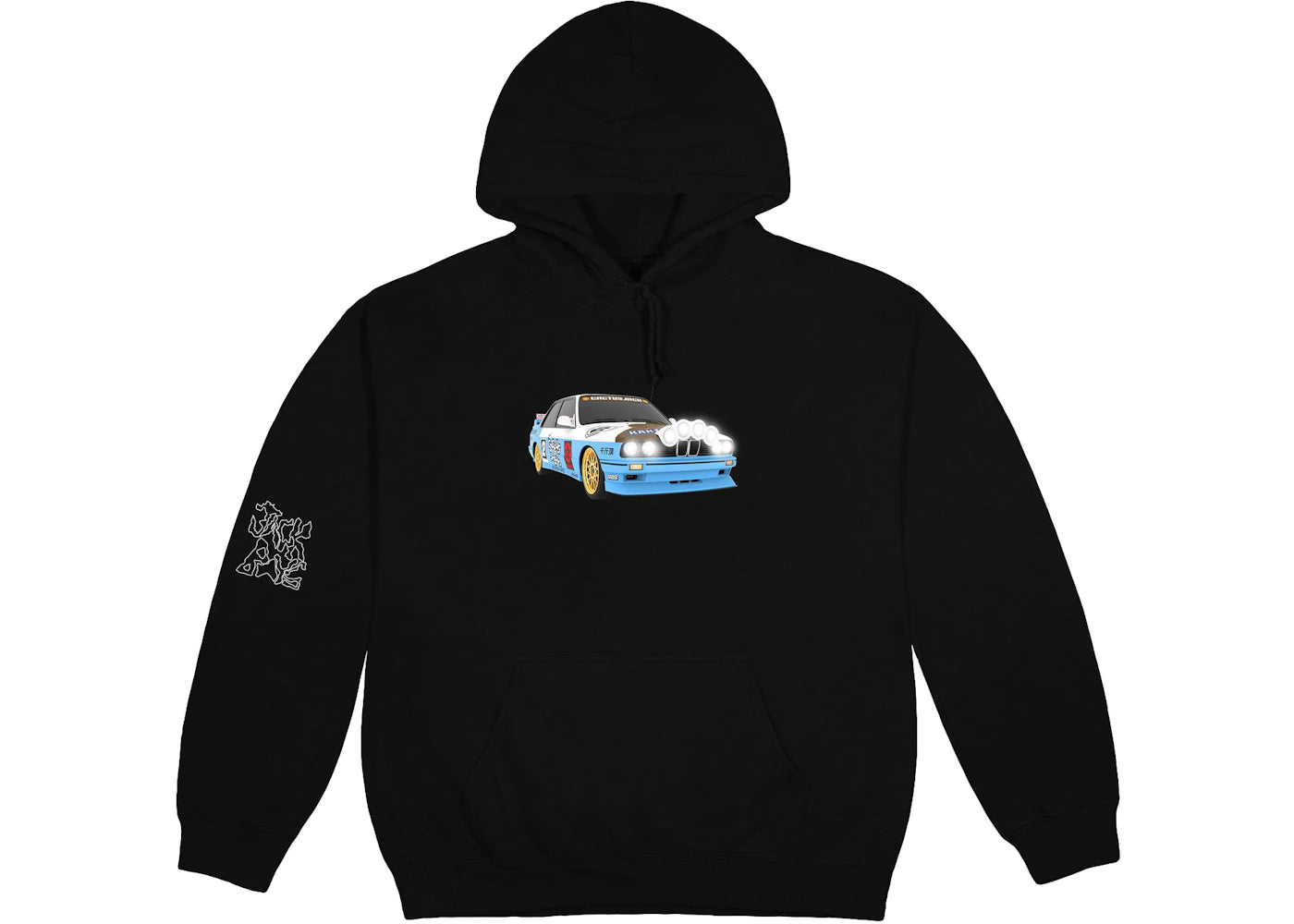 Travis Scott JACKBOYS Vehicle Hoodie Black