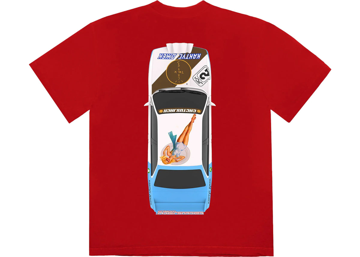 Travis Scott JACKBOYS Vehicle T-shirt Red