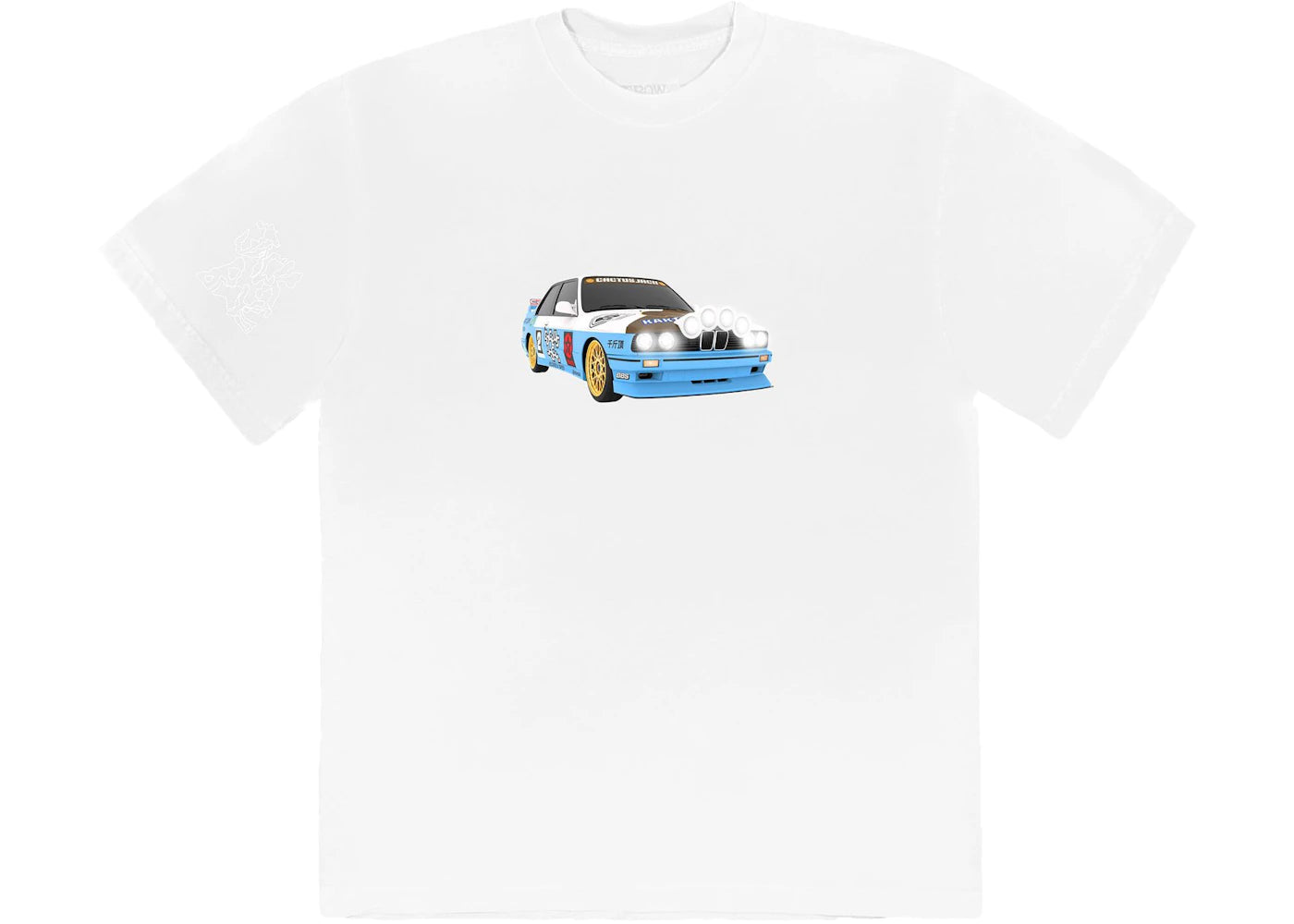 Travis Scott JACKBOYS Vehicle T-shirt White