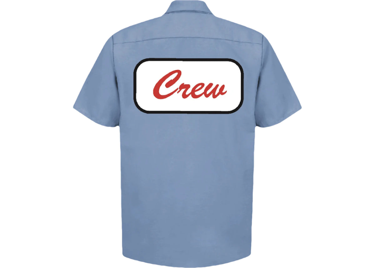 Travis Scott JACKBOYS Work Shirt Blue