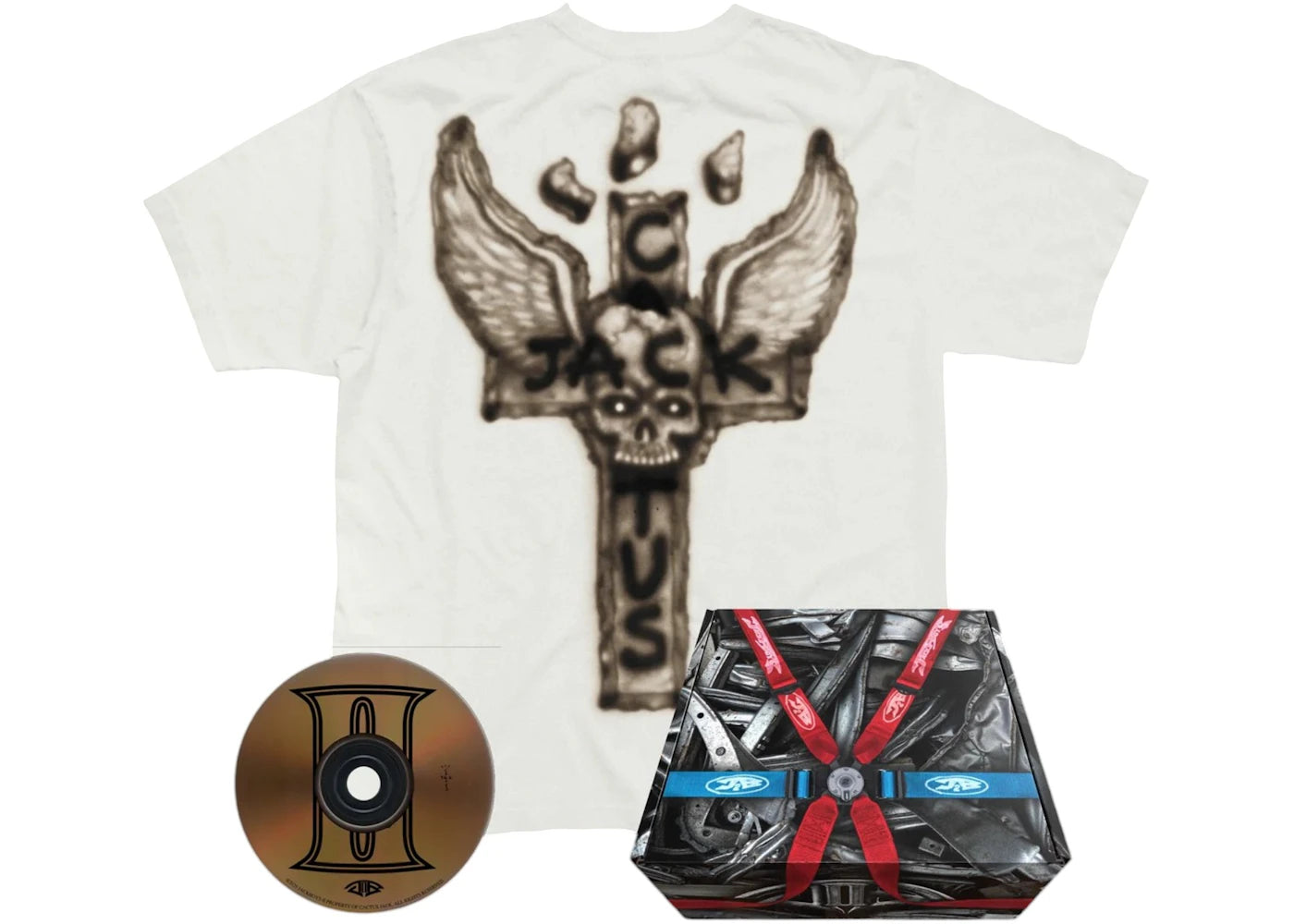 Travis Scott Jackboys 2 C2 Box Set White