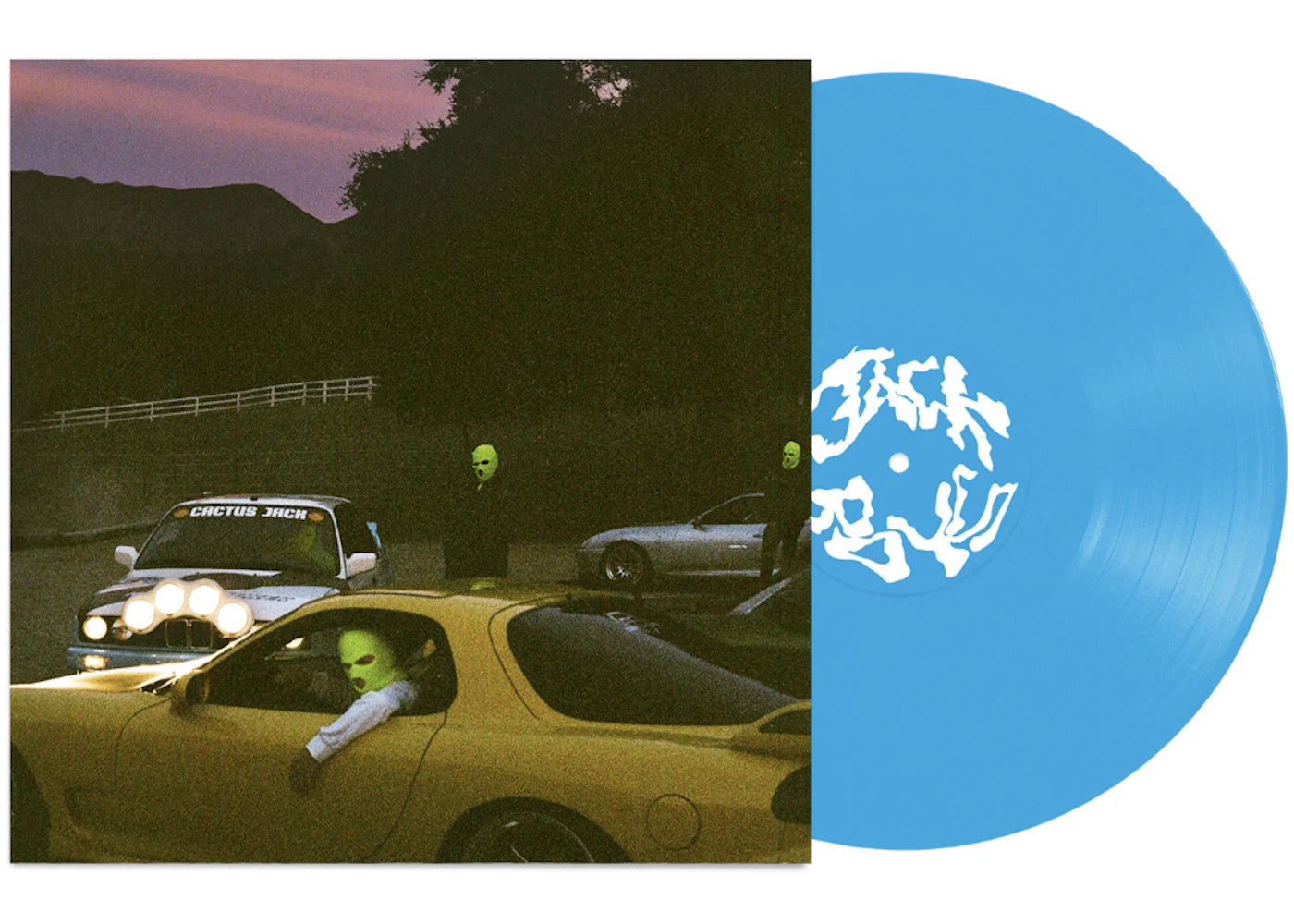 Travis Scott Jackboys Vinyl Blue