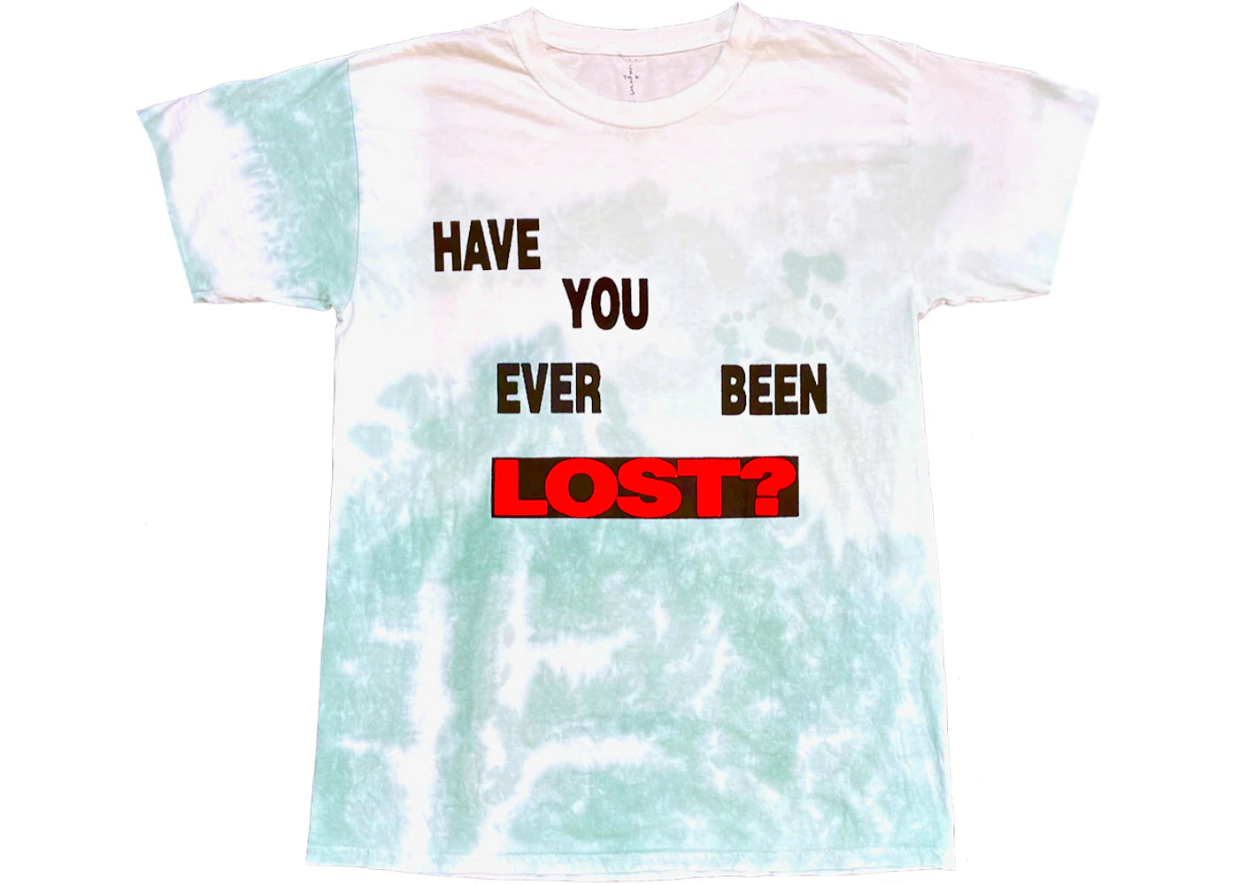 Travis Scott Live at the Gate T-shirt Tie-Dye