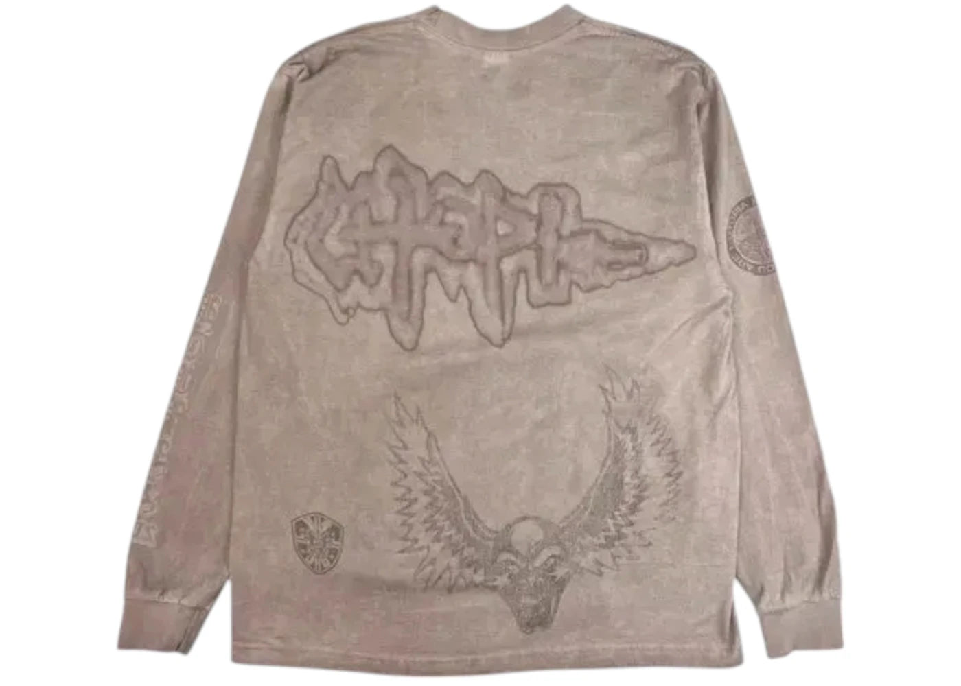 Travis Scott Long Sleeve II T-Shirt Taupe
