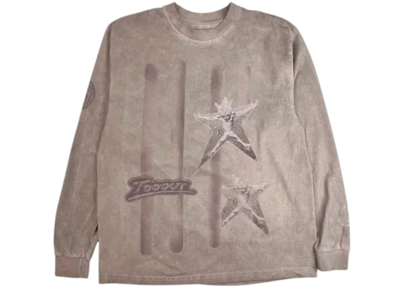 Travis Scott Long Sleeve II T-Shirt Taupe