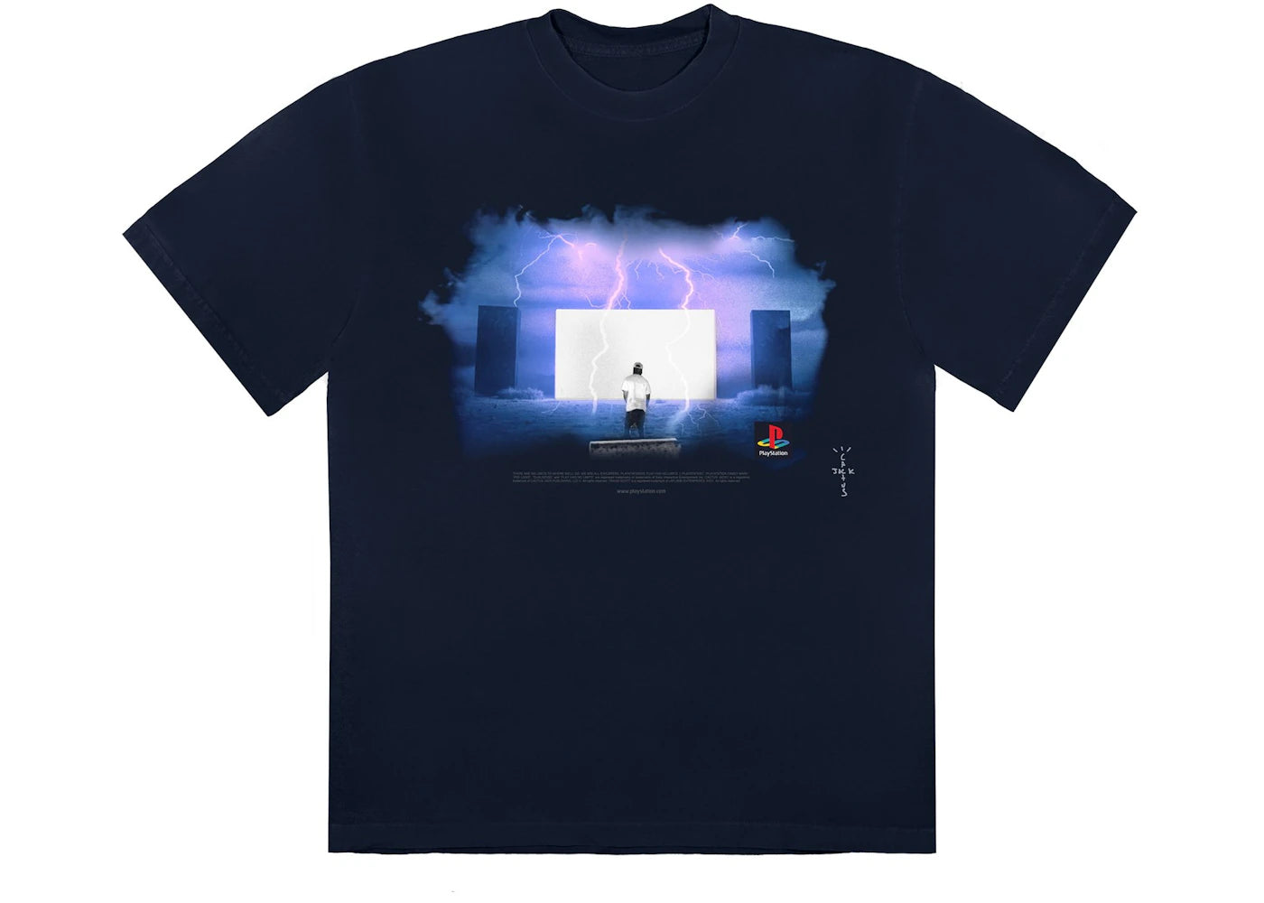 Travis Scott Monolith Night T-shirt Black